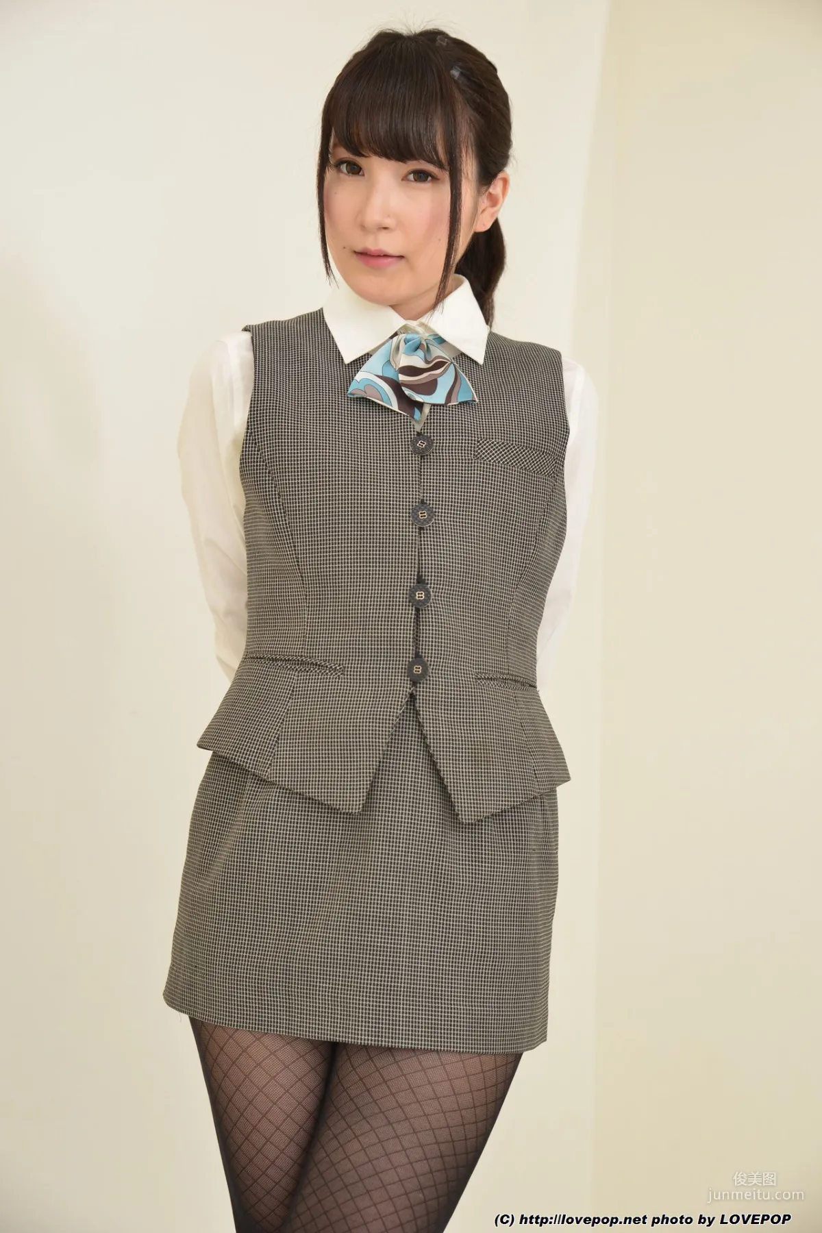 Aika Rino Stockings Uniform Set3 [LovePop] Photo Set photo 13