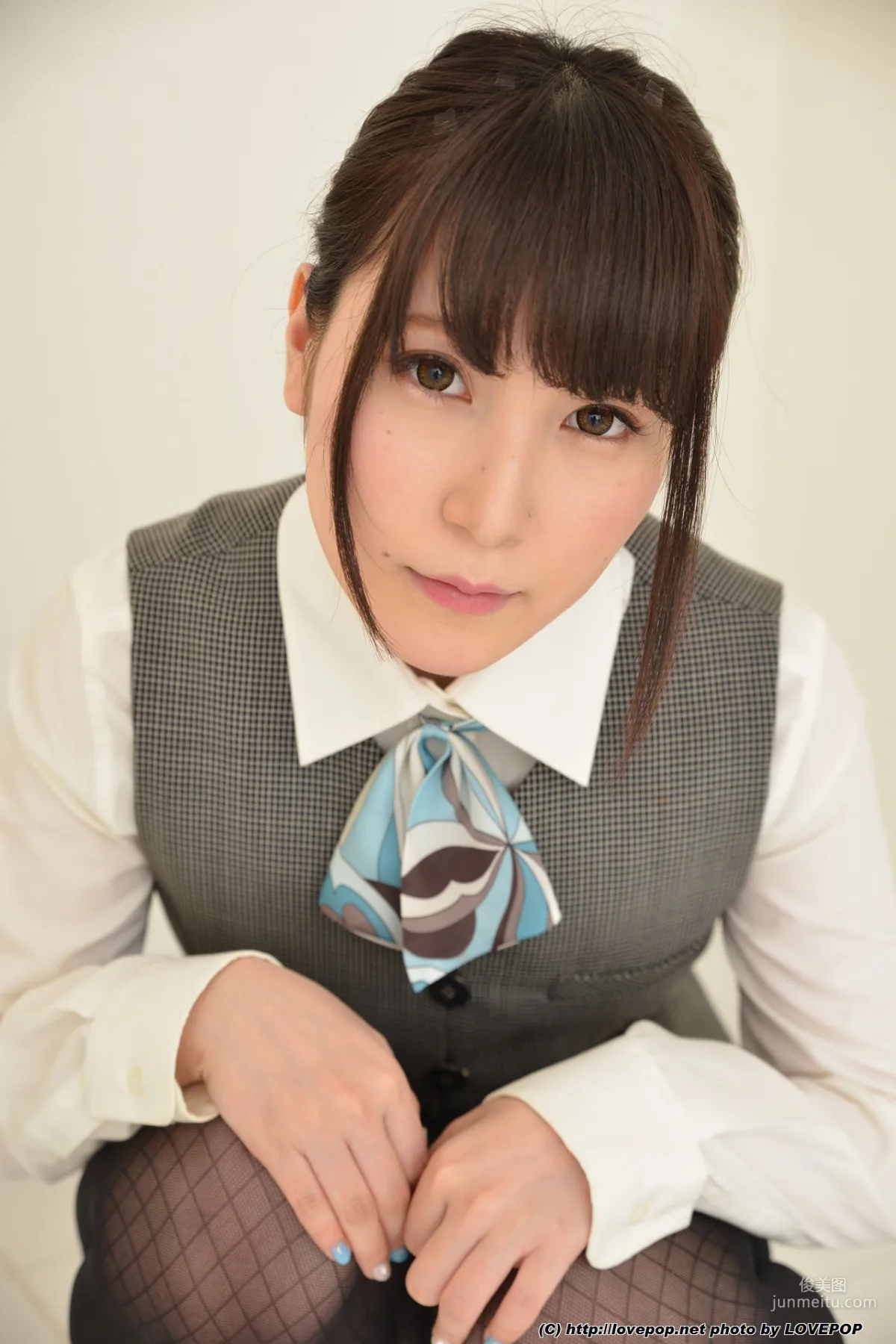 Aika Rino Stockings Uniform Set3 [LovePop] Photo Set photo 15