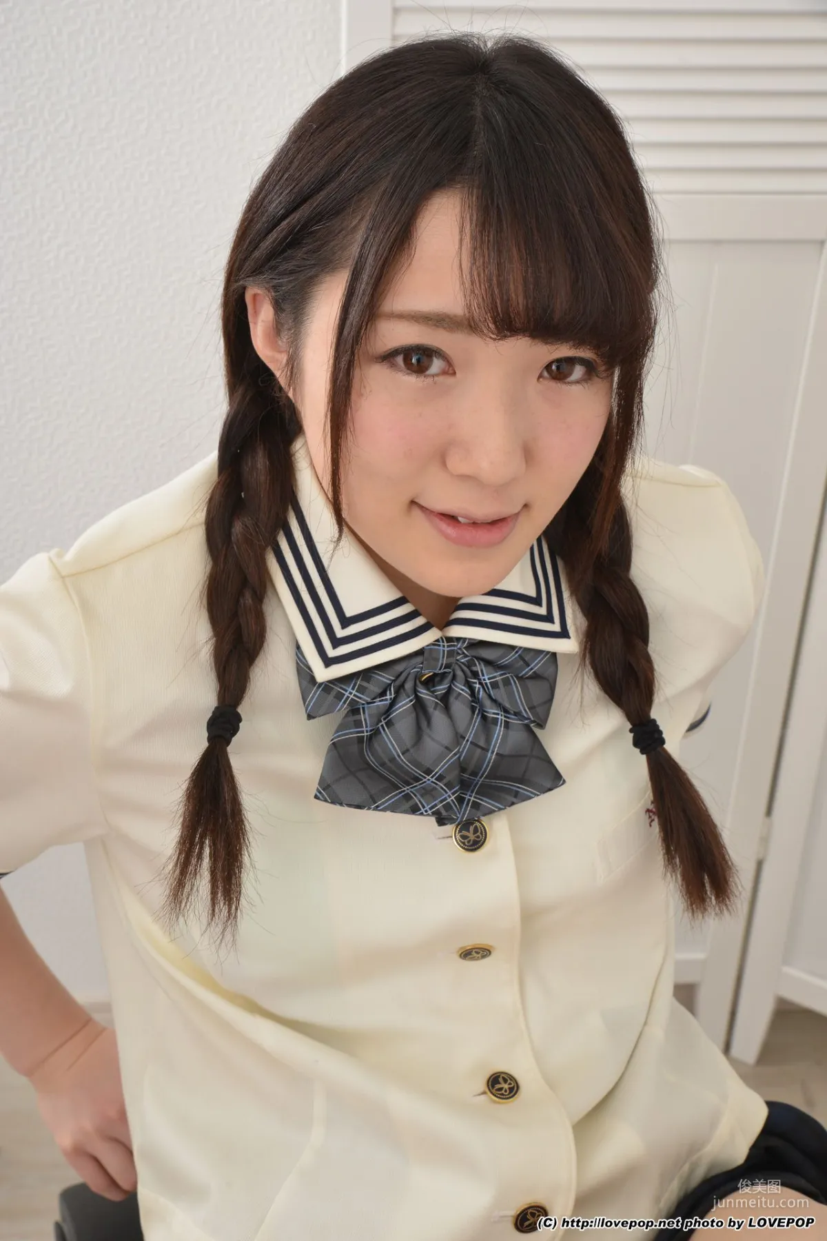 Mayura Kawase School Uniform Student Set06 [LovePop] Photo Set photo 39