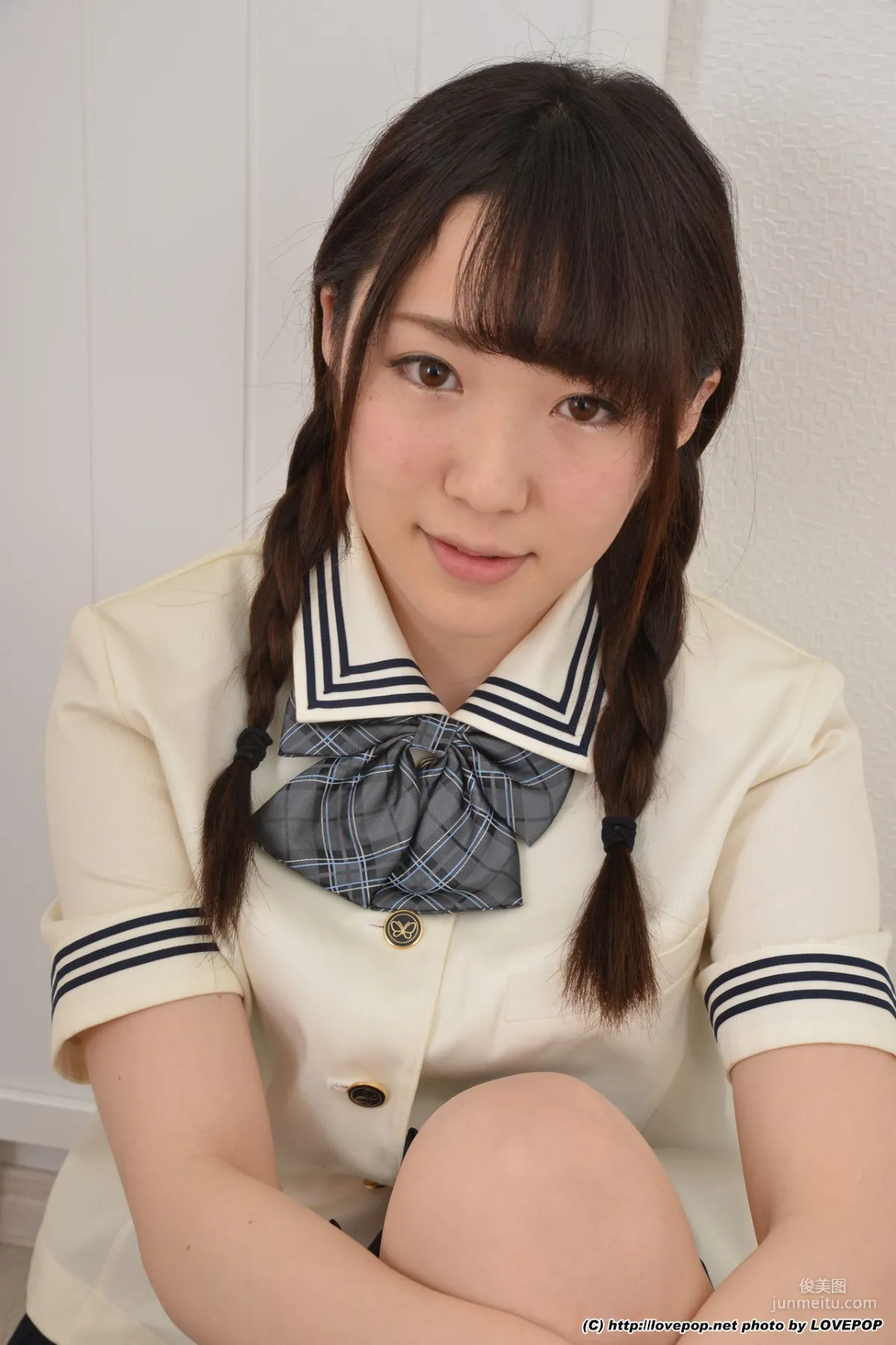 Mayura Kawase School Uniform Student Set06 [LovePop] Photo Set photo 17