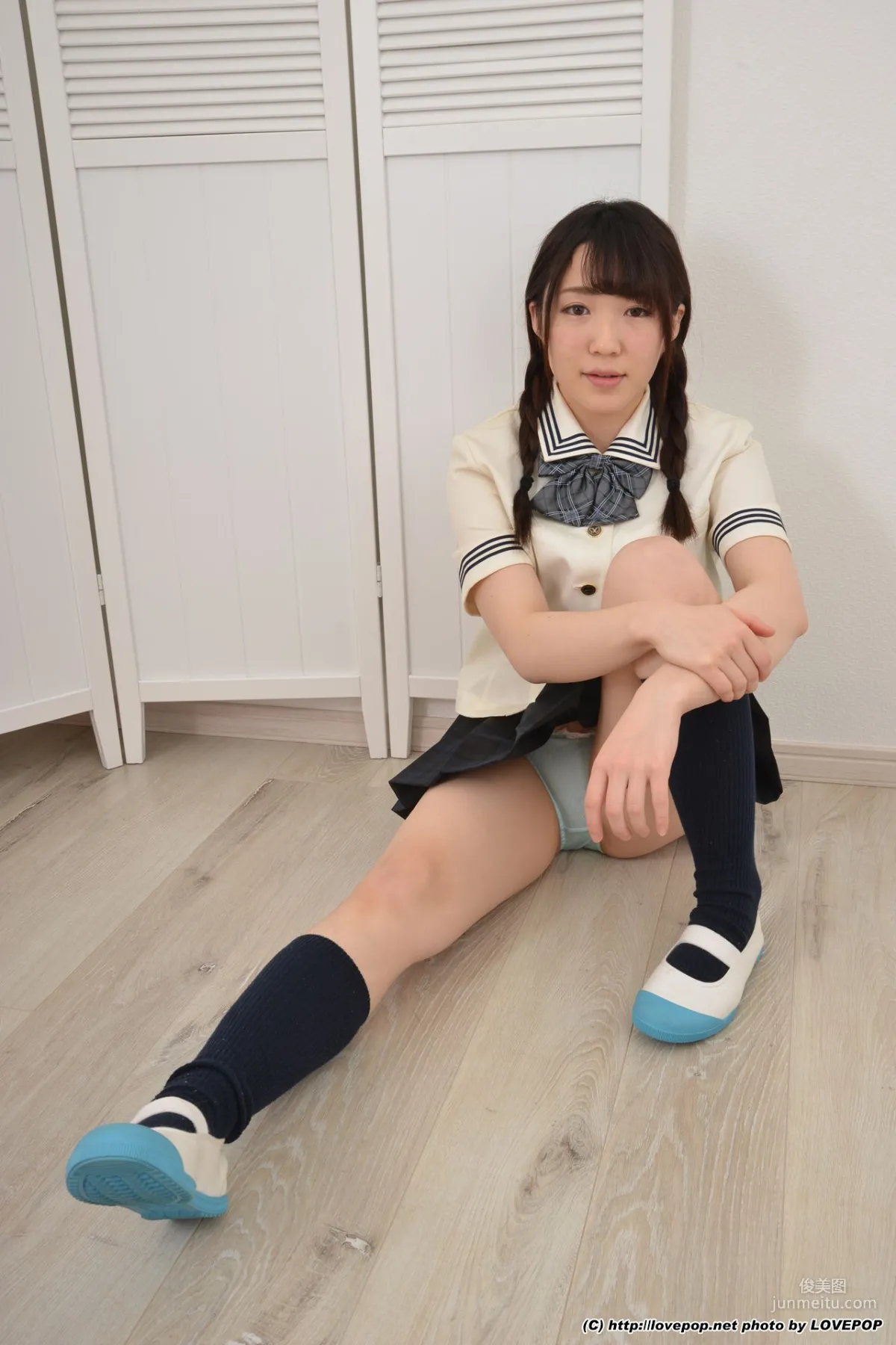 Mayura Kawase School Uniform Student Set06 [LovePop] Photo Set photo 15