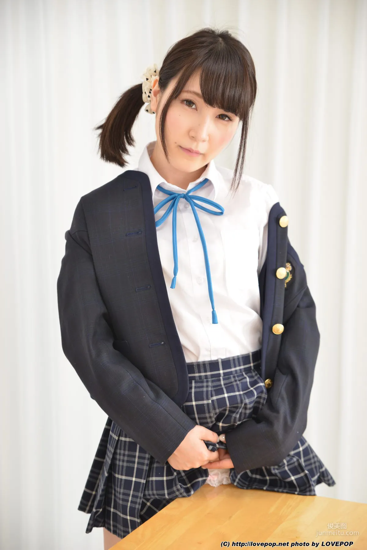 Aika Rino Aika Rino School Uniform Set4 [LovePop] Photo Set photo 49