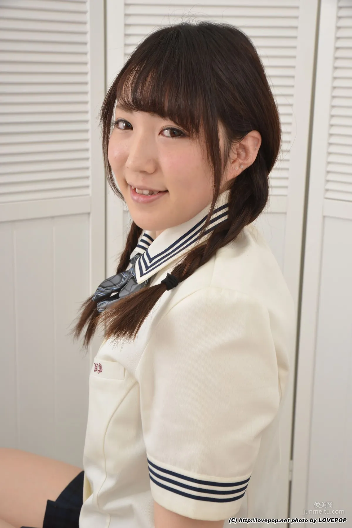 Mayura Kawase School Uniform Student Set06 [LovePop] Photo Set photo 35