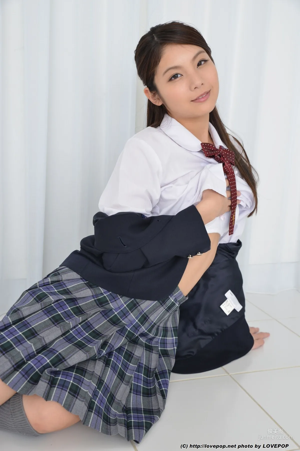 Tsukasa Kanzaki 神前つかさ JK制服 set05 [LovePop] 寫真集 45