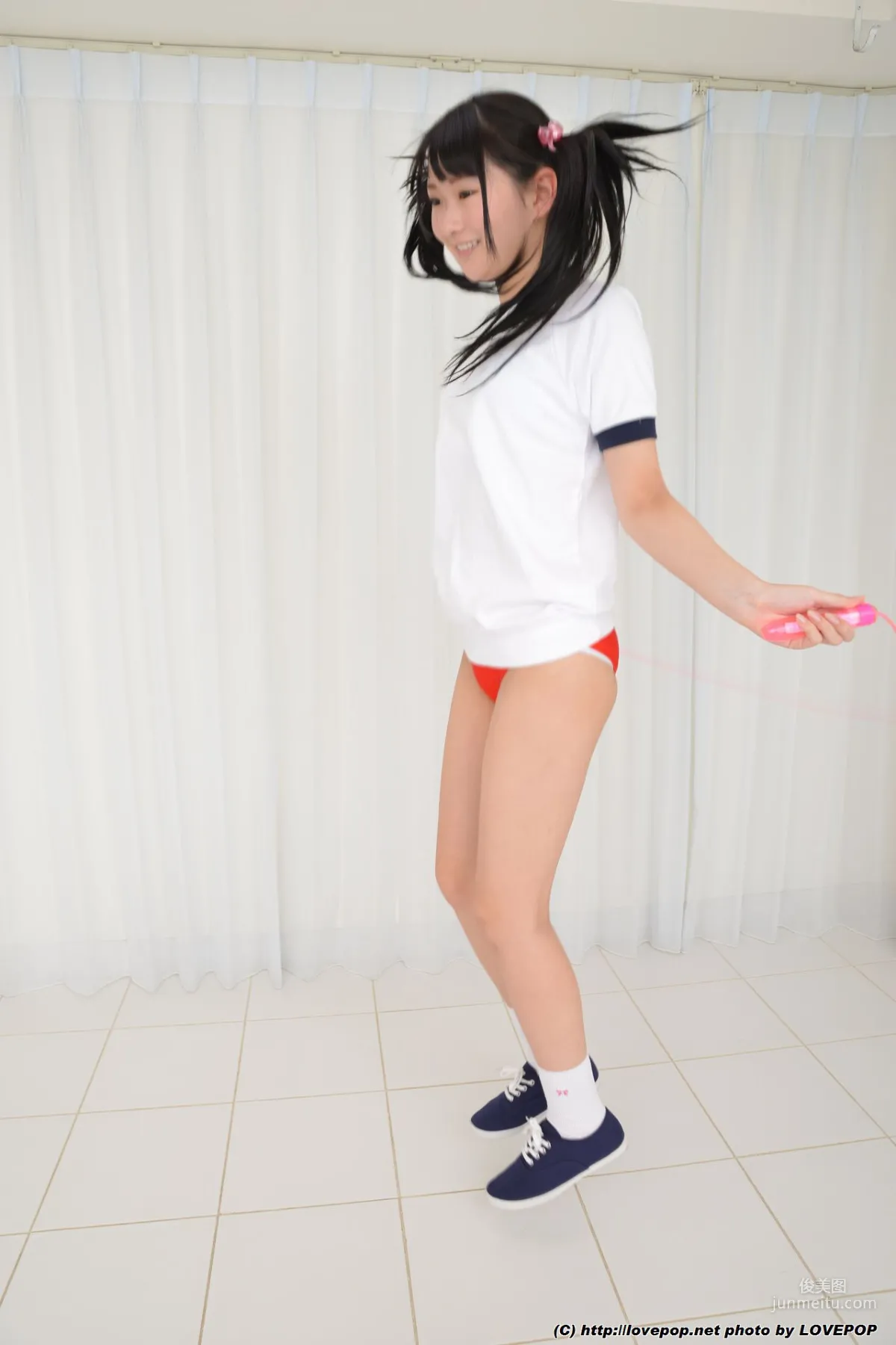 Airu Minami Minami Aisei Gymnastics Uniform Set6 [LovePop] Photo Set photo 9