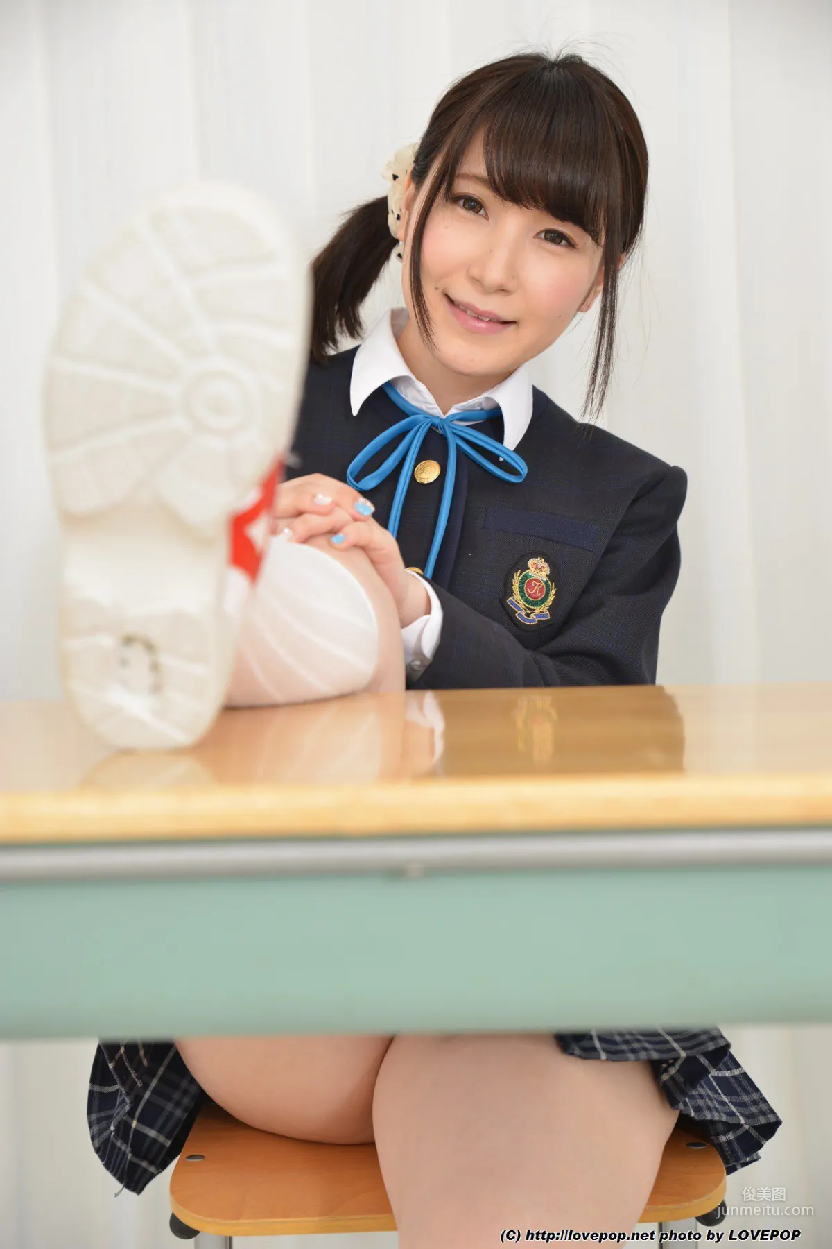 Aika Rino Aika Rino School Uniform Set4 [LovePop] Photo Set photo 37