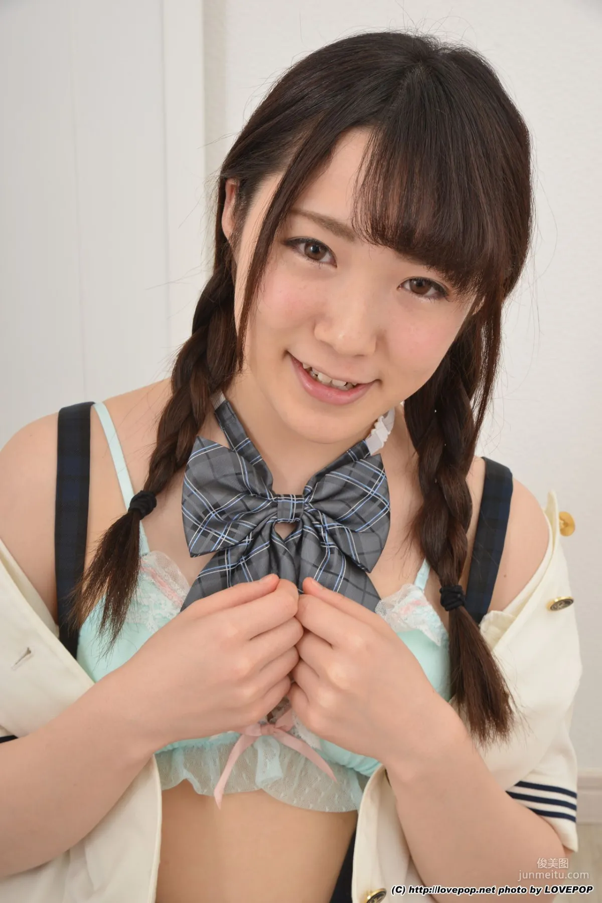 Mayura Kawase School Uniform Student Set06 [LovePop] Photo Set photo 43