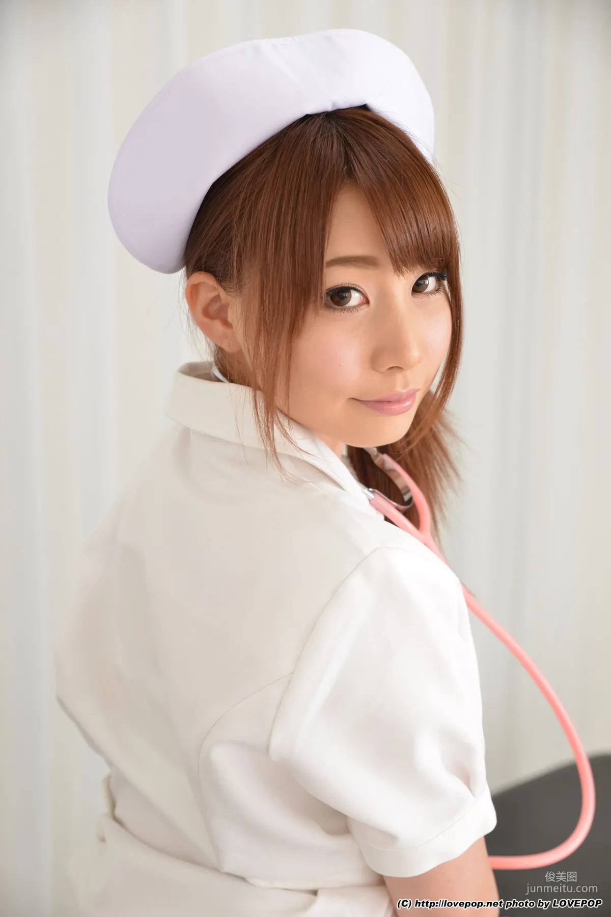 Rui Hasegawa Rui Hasegawa White Stockings Beautiful Nurse Set8 [LovePop] Photo Set photo 34