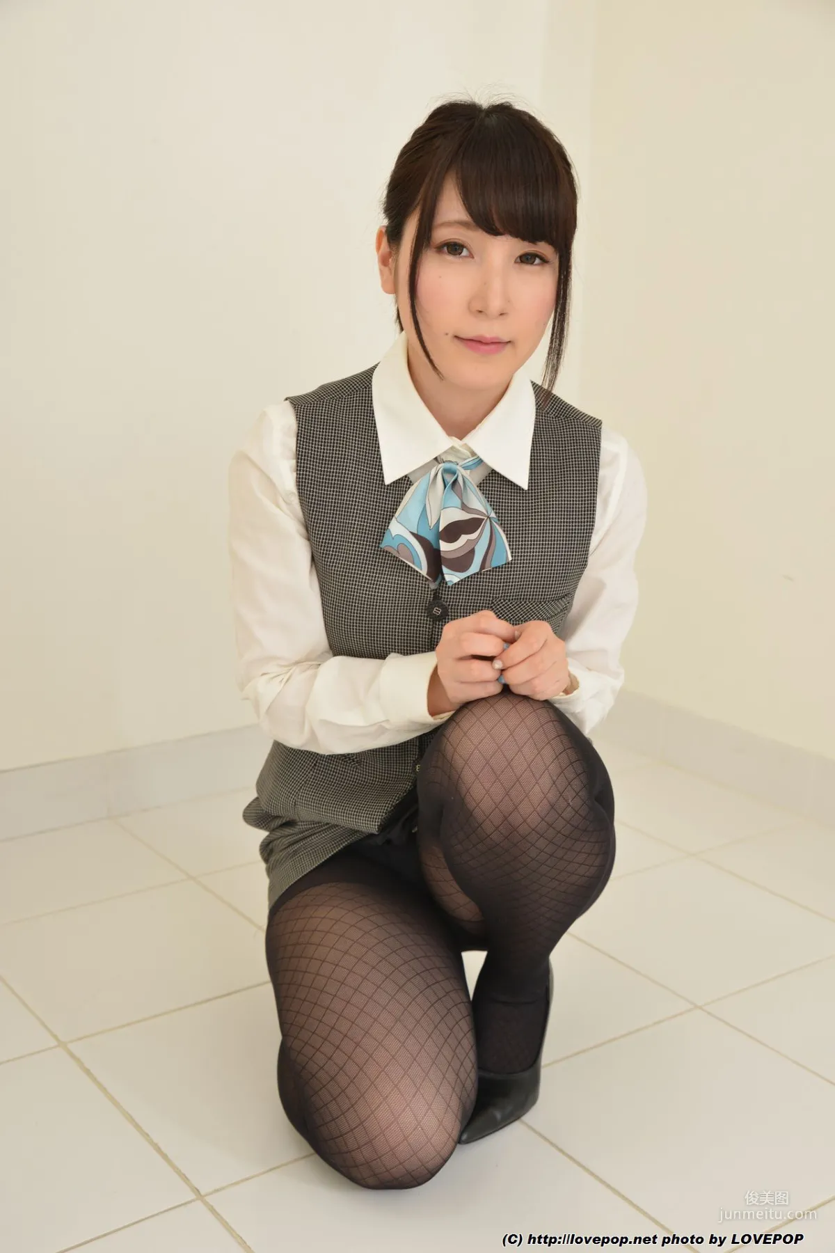 Aika Rino Stockings Uniform Set3 [LovePop] Photo Set photo 21