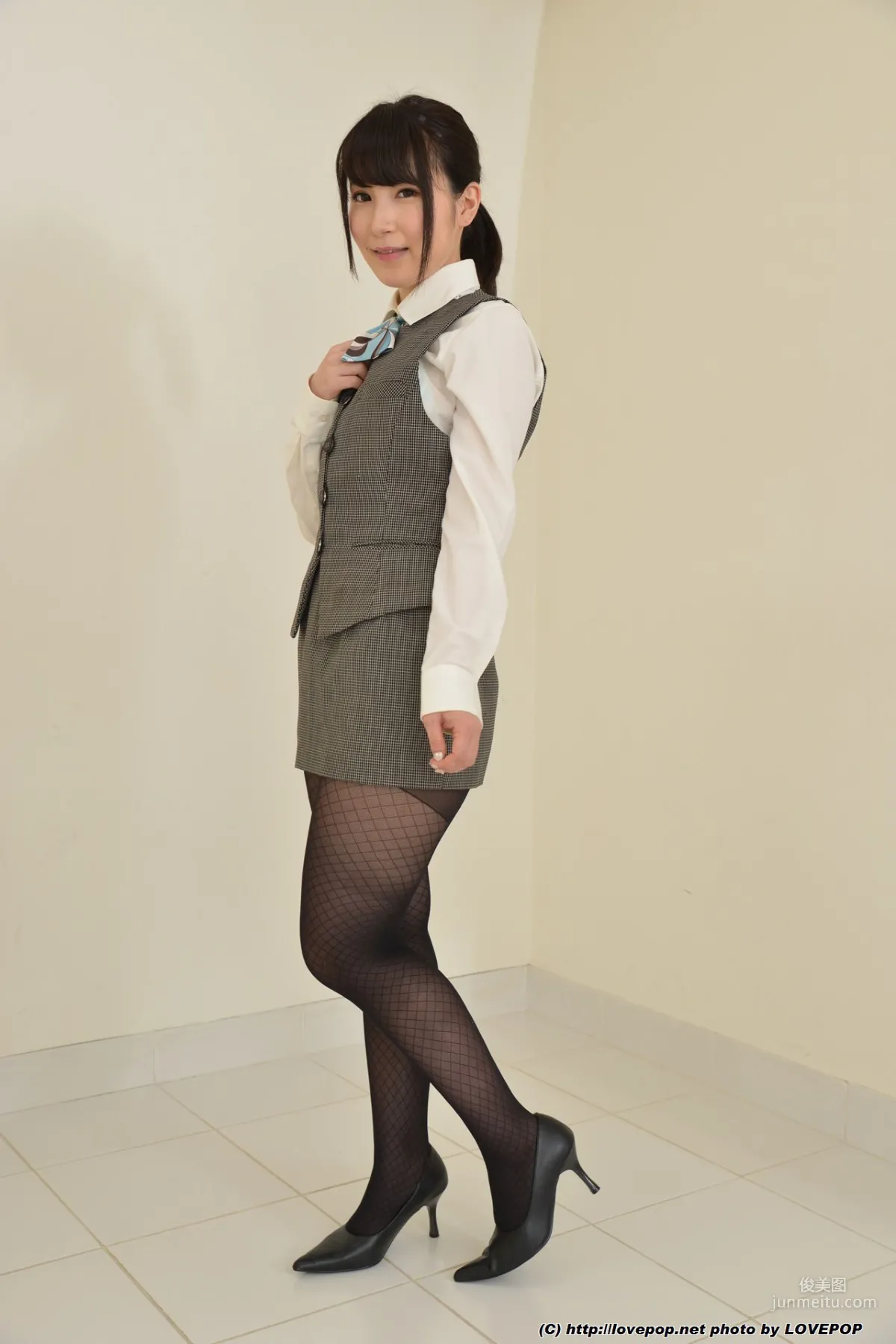 Aika Rino Stockings Uniform Set3 [LovePop] Photo Set photo 4