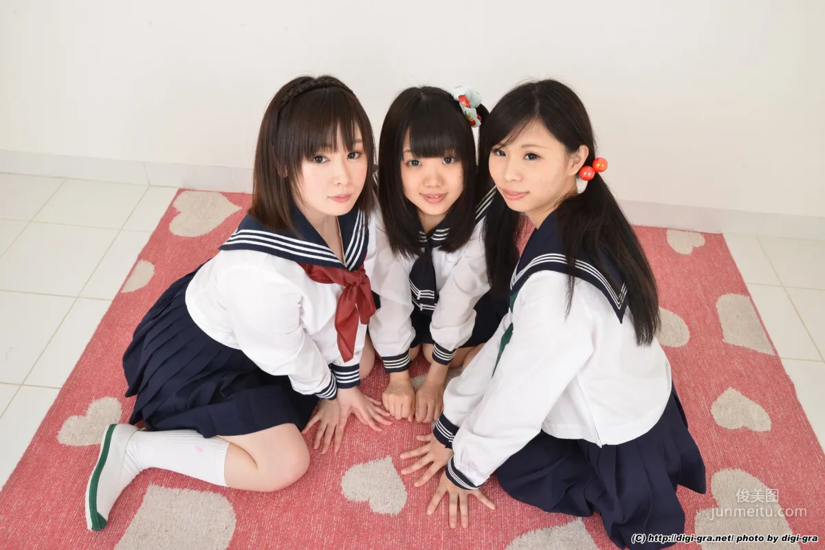 夏乃ひまわり+ 一乃瀬るりあ+瀬戸愛莉 tsu∞na∞gu Set02 [LovePop] 寫真集 34