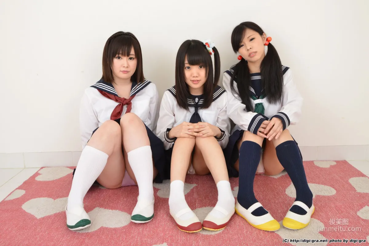 夏乃ひまわり+ 一乃瀬るりあ+瀬戸愛莉 tsu∞na∞gu Set02 [LovePop] 寫真集 18
