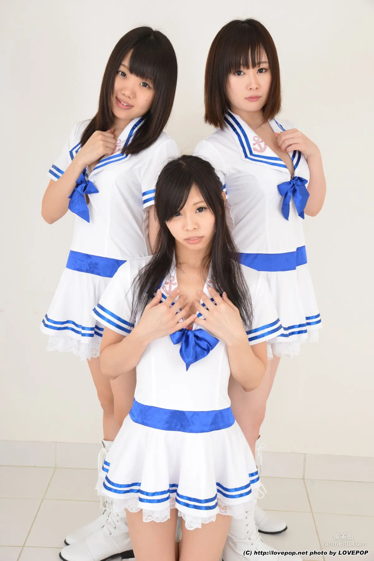 瀬戸愛莉&夏乃ひまわり&一乃瀬るりあ tsu∞na∞gu Set01 [LovePop] 寫真集 37