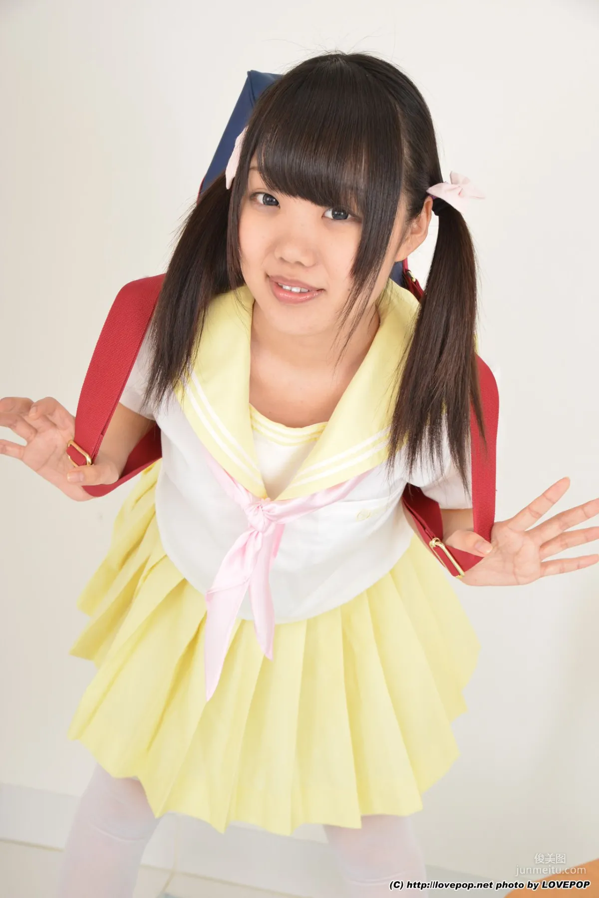 Himawari Natsuno 夏乃ひまわり 學生制服 Set6 [LovePop] 寫真集 11