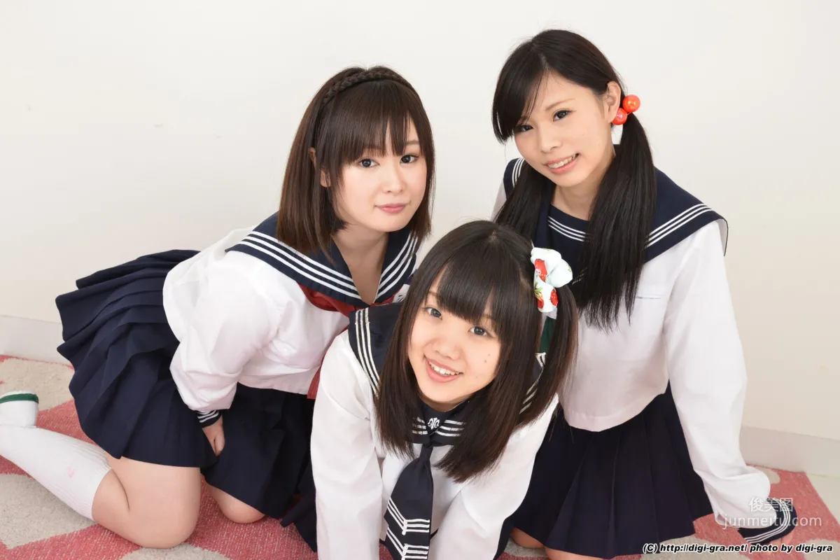 夏乃ひまわり+ 一乃瀬るりあ+瀬戸愛莉 tsu∞na∞gu Set02 [LovePop] 寫真集 25