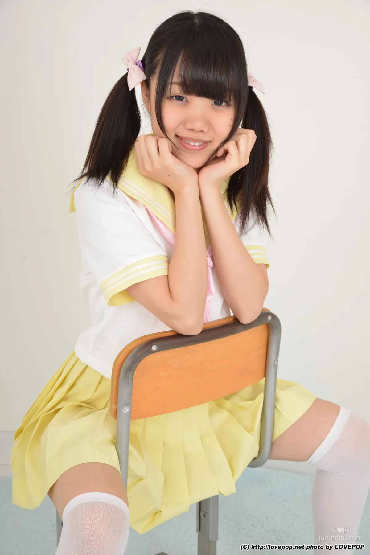 Himawari Natsuno 夏乃ひまわり 學生制服 Set6 [LovePop] 寫真集 41
