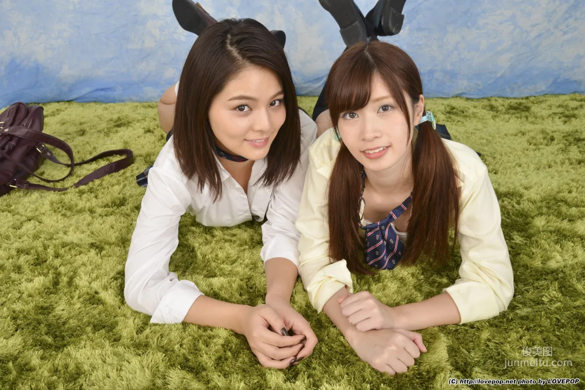佐藤理亚&秋本翼 ラブデジ6 Set04 [LovePop] 写真集60