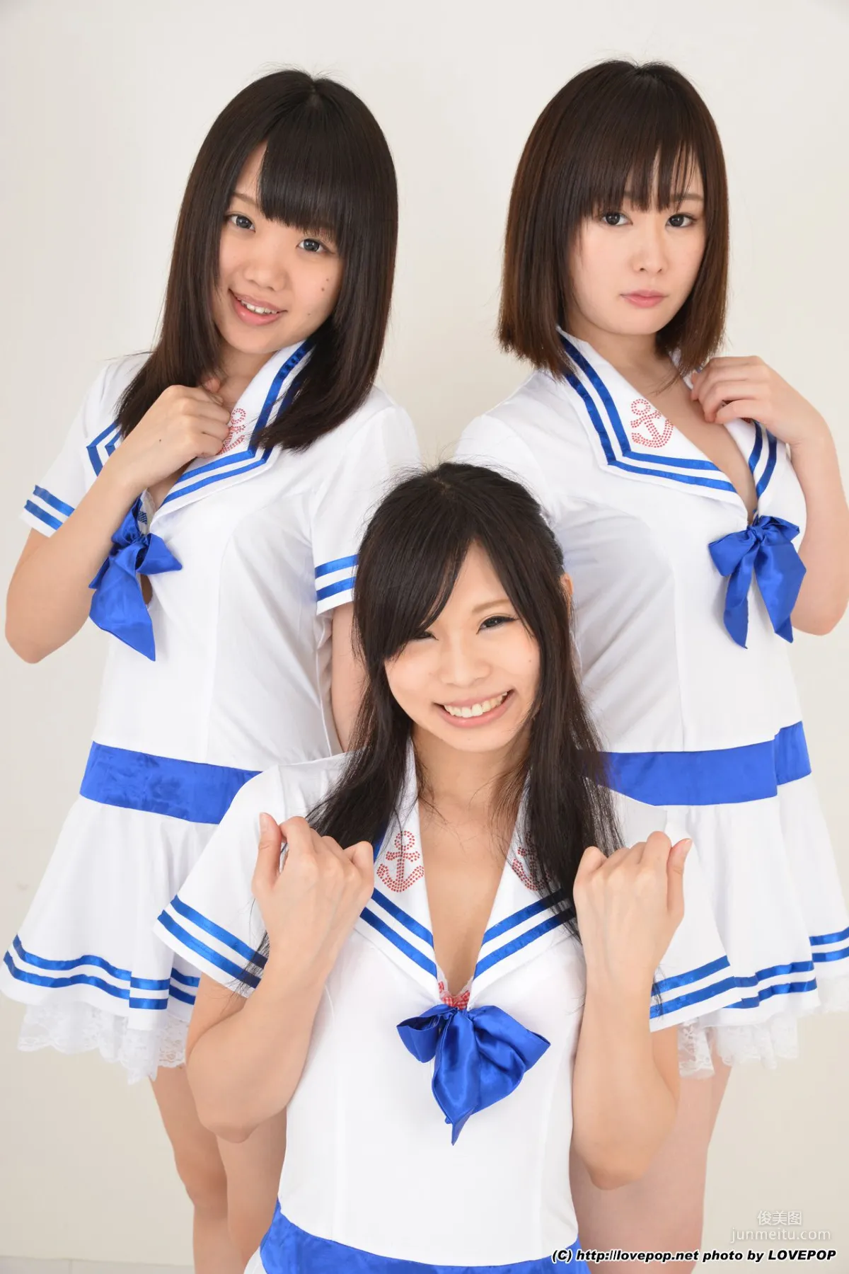瀬戸愛莉&夏乃ひまわり&一乃瀬るりあ tsu∞na∞gu Set01 [LovePop] 寫真集 38