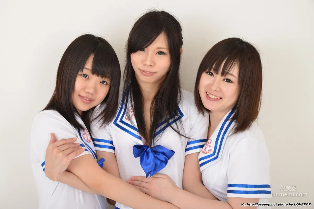瀬戸愛莉&夏乃ひまわり&一乃瀬るりあ tsu∞na∞gu Set01 [LovePop] 寫真集 11