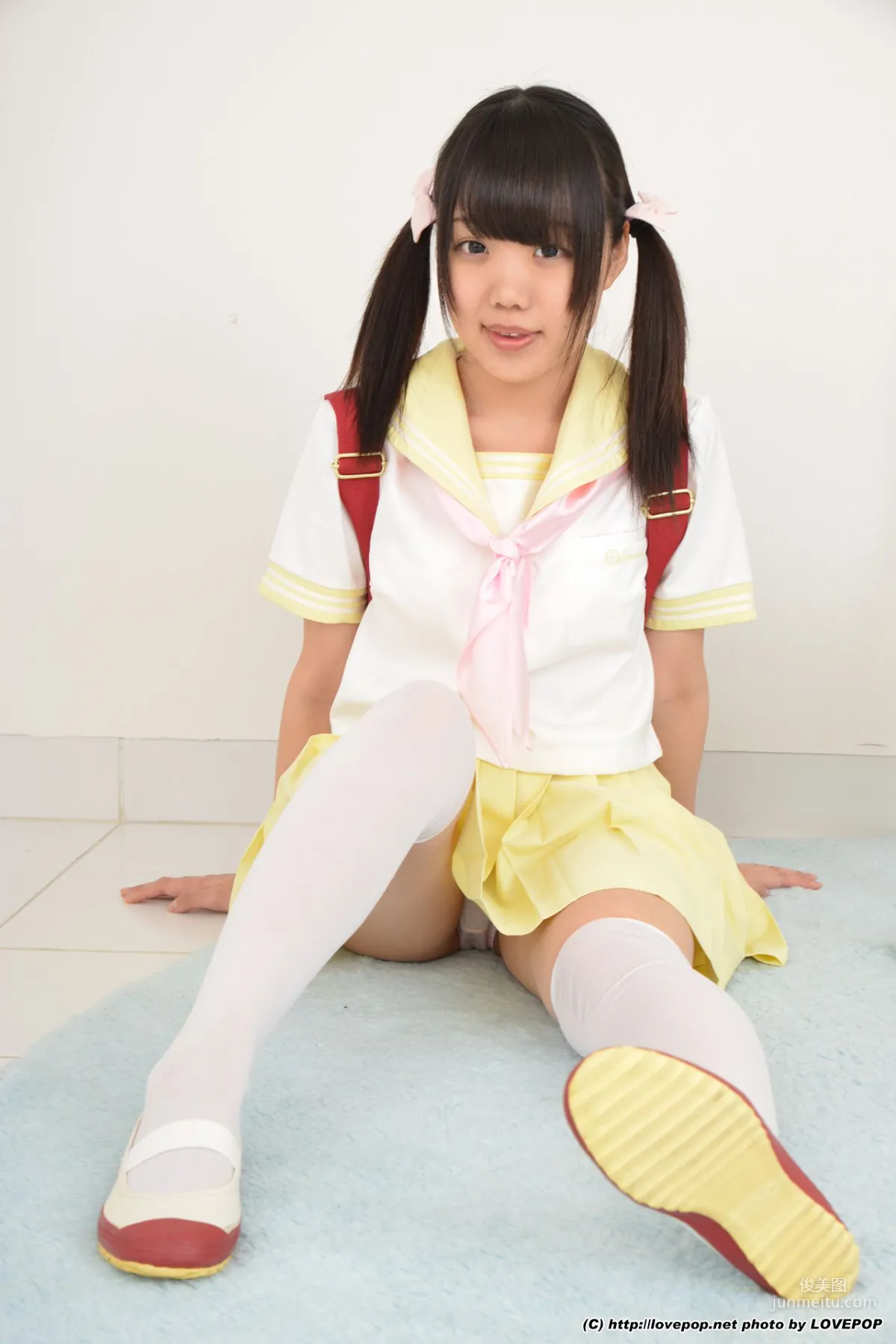 Himawari Natsuno 夏乃ひまわり 學生制服 Set6 [LovePop] 寫真集 18