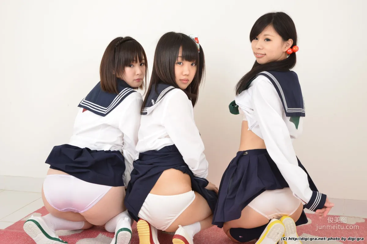 夏乃ひまわり+ 一乃瀬るりあ+瀬戸愛莉 tsu∞na∞gu Set02 [LovePop] 寫真集 50