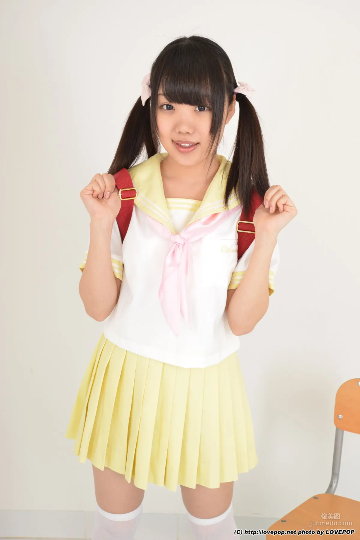 Himawari Natsuno 夏乃ひまわり 學生制服 Set6 [LovePop] 寫真集 7