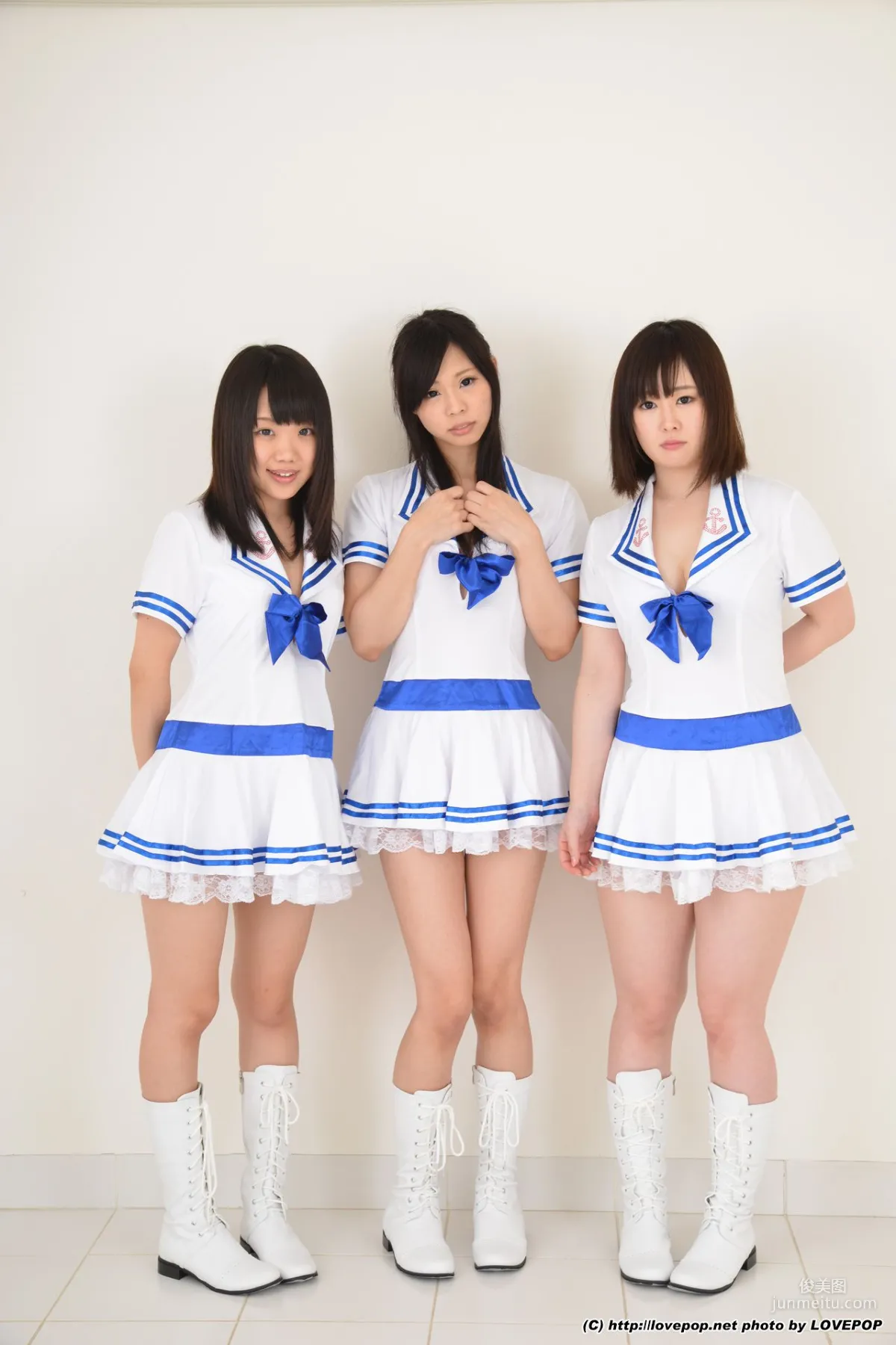 瀬戸愛莉&夏乃ひまわり&一乃瀬るりあ tsu∞na∞gu Set01 [LovePop] 寫真集 1