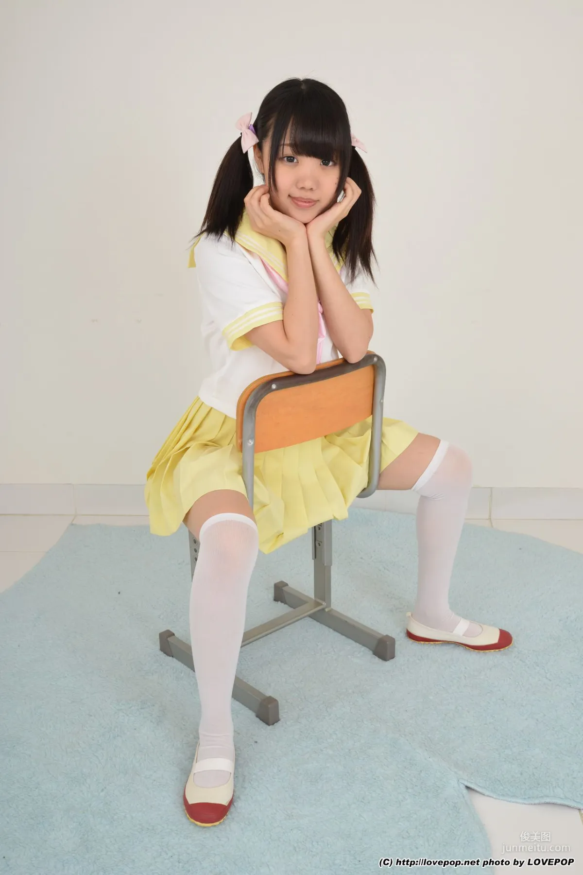 Himawari Natsuno 夏乃ひまわり 學生制服 Set6 [LovePop] 寫真集 40