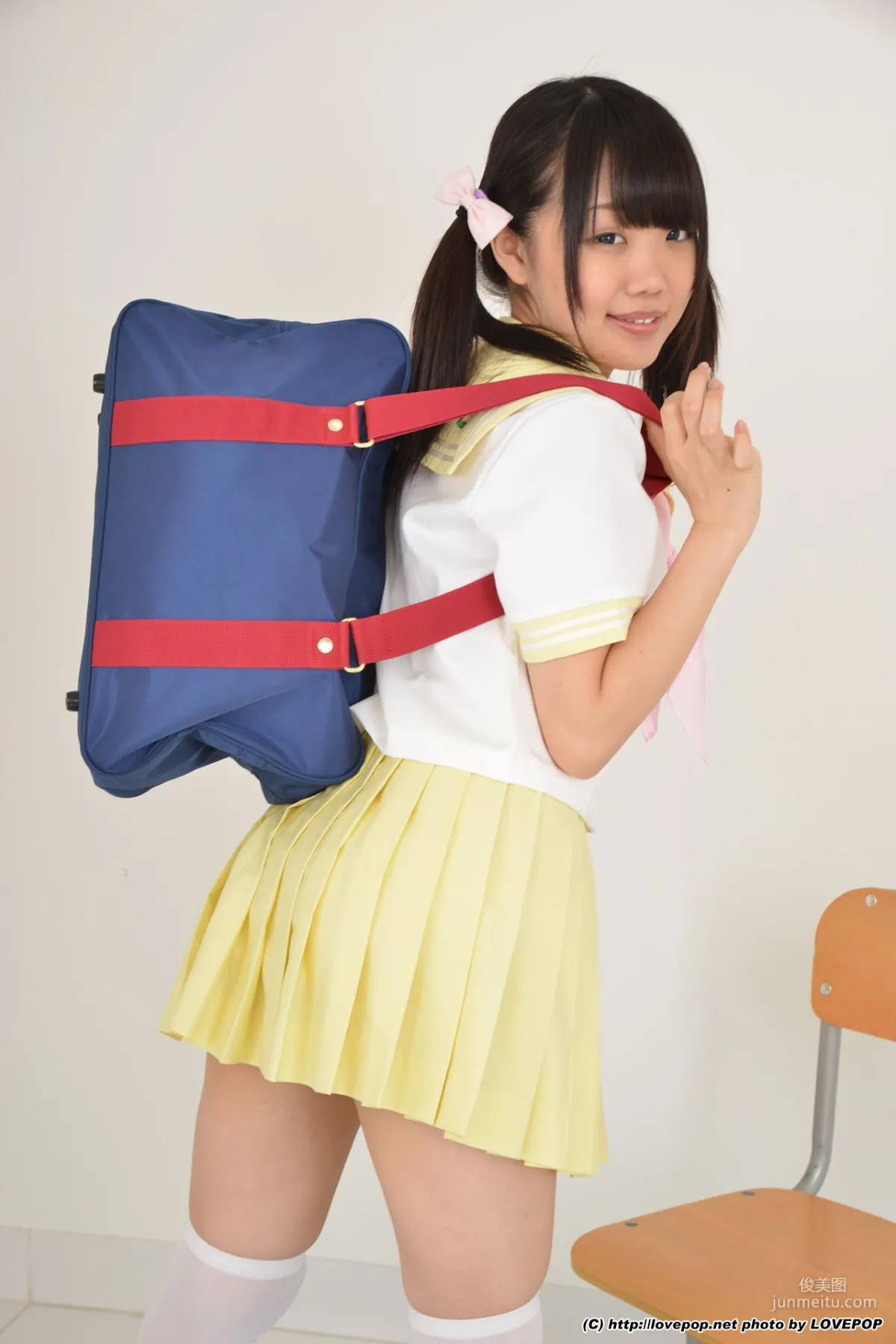 Himawari Natsuno 夏乃ひまわり 學生制服 Set6 [LovePop] 寫真集 1