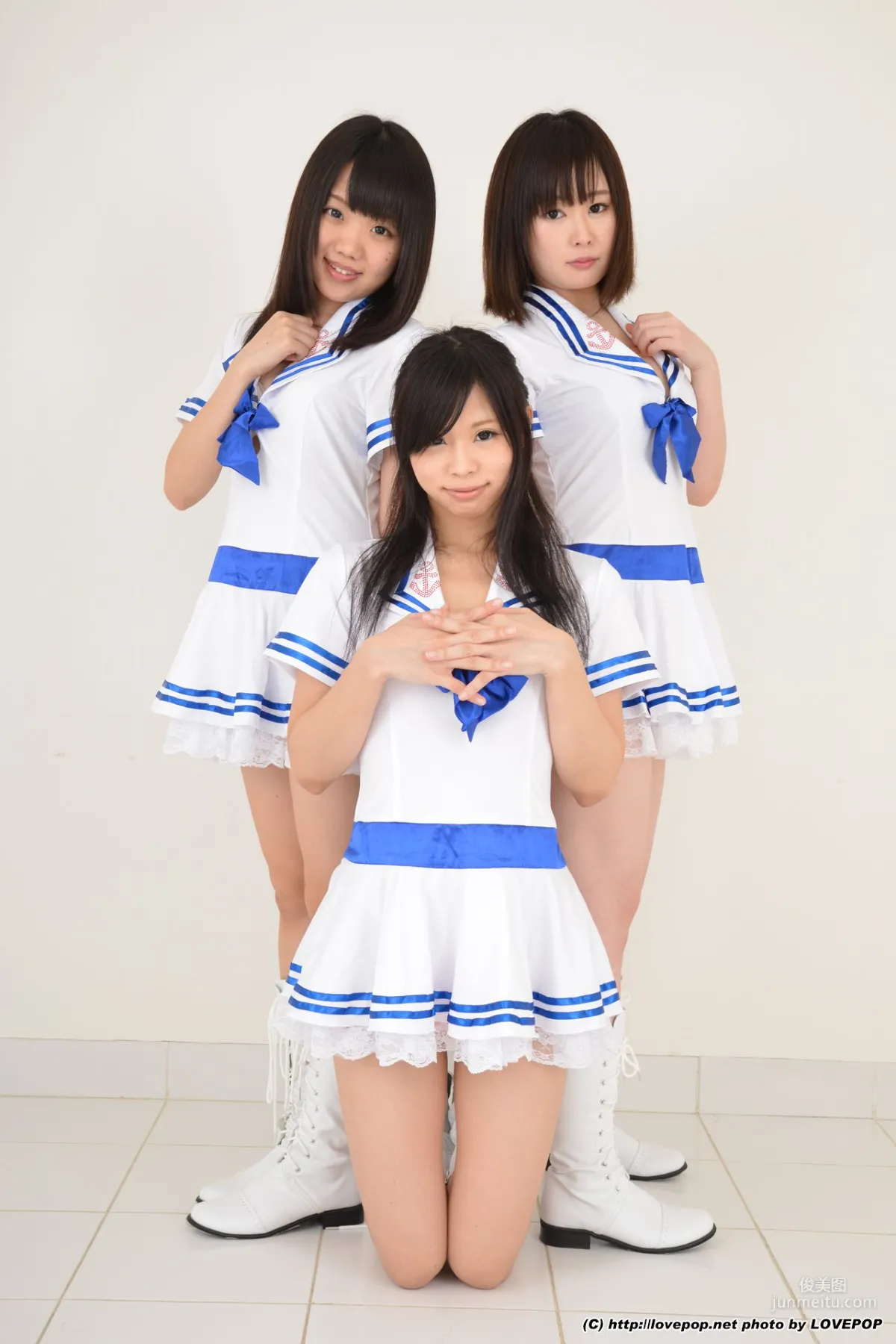 瀬戸愛莉&夏乃ひまわり&一乃瀬るりあ tsu∞na∞gu Set01 [LovePop] 寫真集 36