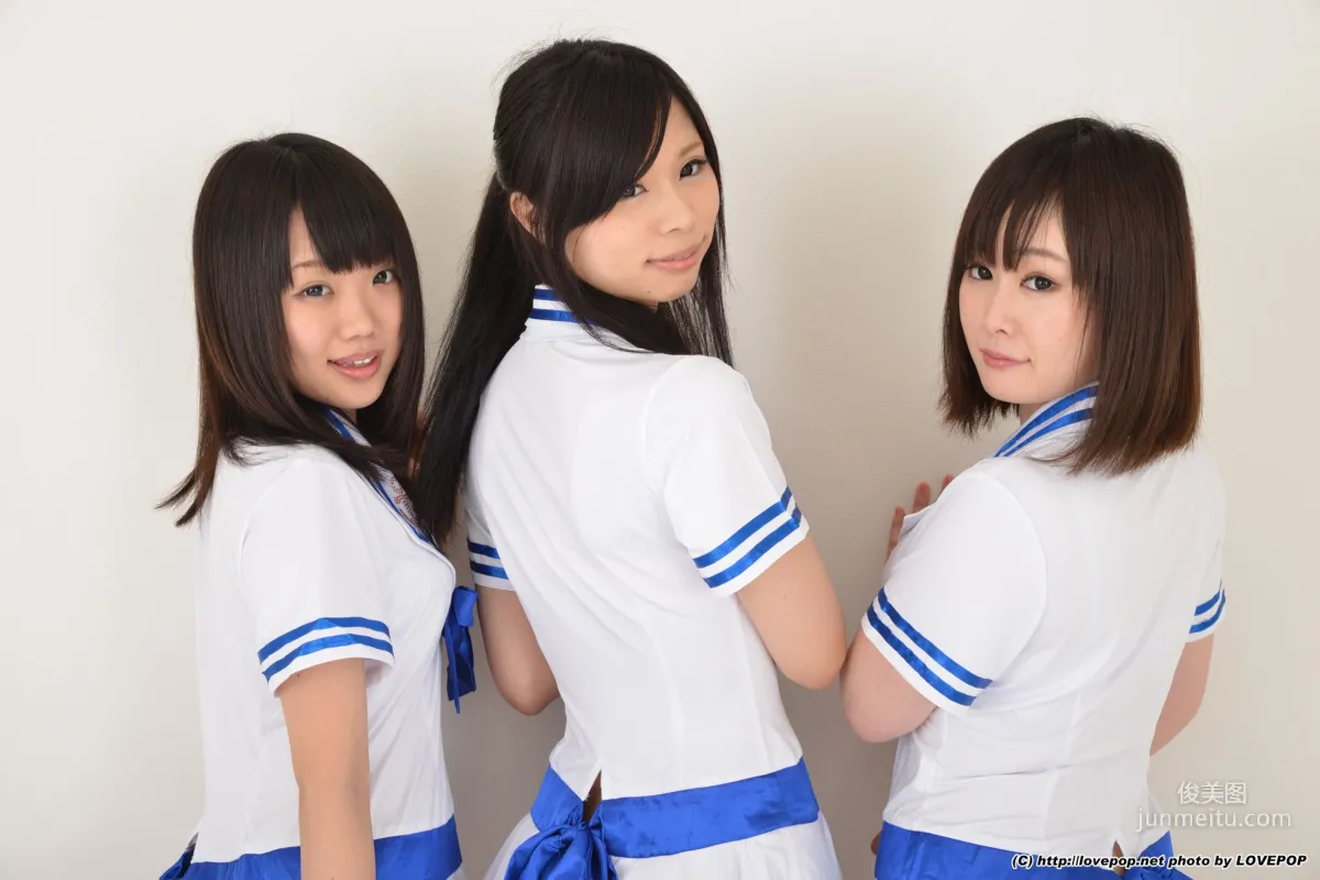 瀬戸愛莉&夏乃ひまわり&一乃瀬るりあ tsu∞na∞gu Set01 [LovePop] 寫真集 9