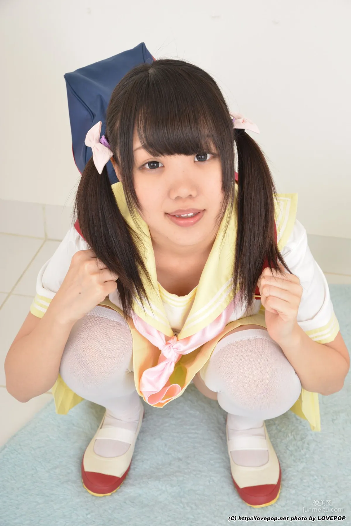 Himawari Natsuno 夏乃ひまわり 學生制服 Set6 [LovePop] 寫真集 12
