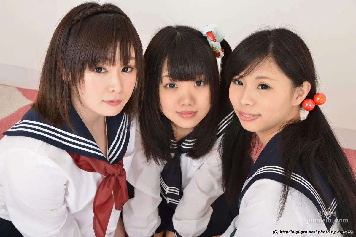 夏乃ひまわり+ 一乃瀬るりあ+瀬戸愛莉 tsu∞na∞gu Set02 [LovePop] 寫真集 35