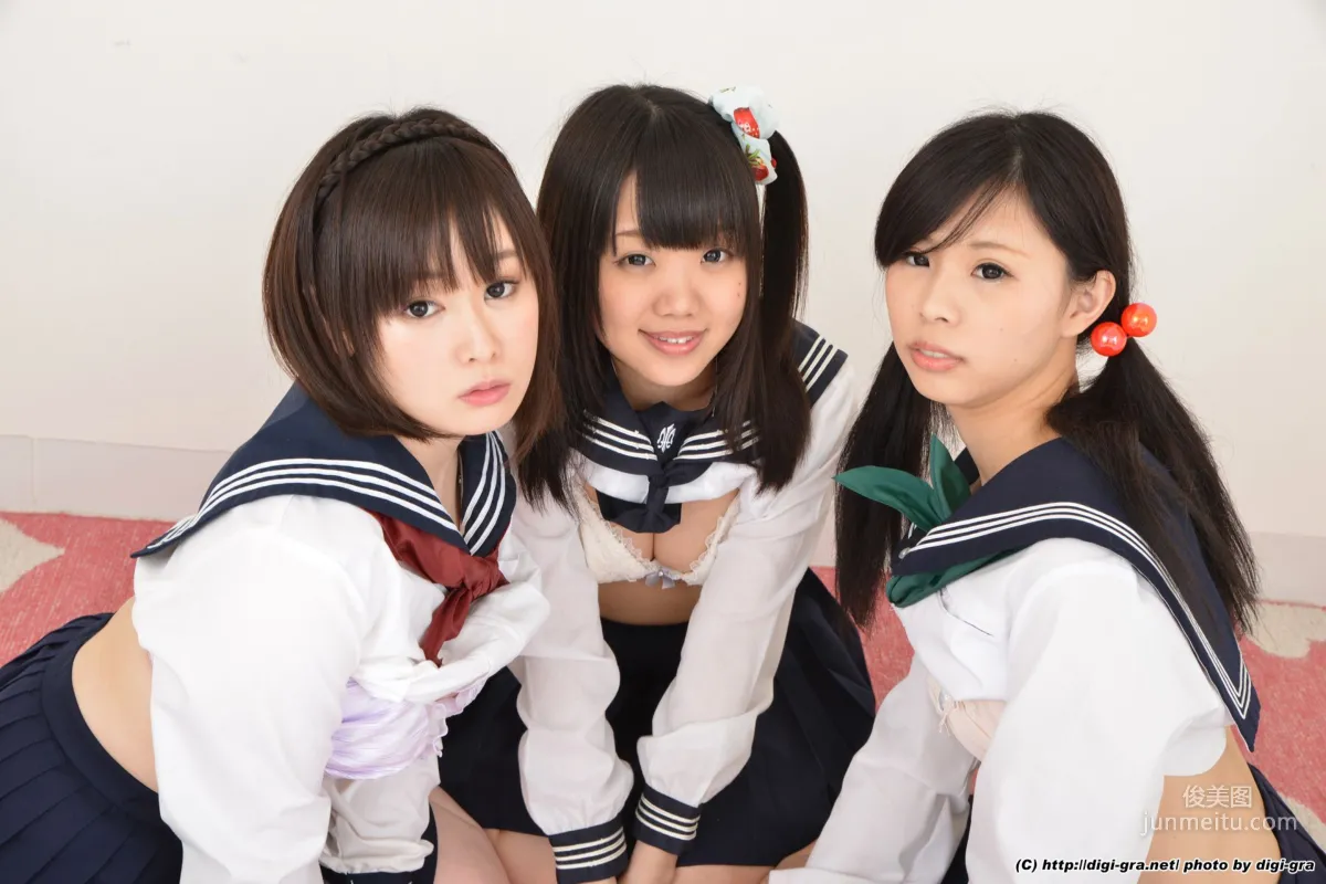 夏乃ひまわり+ 一乃瀬るりあ+瀬戸愛莉 tsu∞na∞gu Set02 [LovePop] 寫真集 39