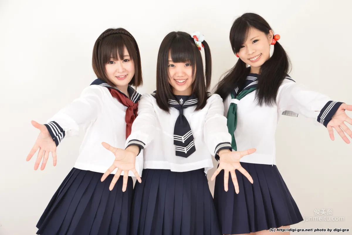 夏乃ひまわり+ 一乃瀬るりあ+瀬戸愛莉 tsu∞na∞gu Set02 [LovePop] 寫真集 8