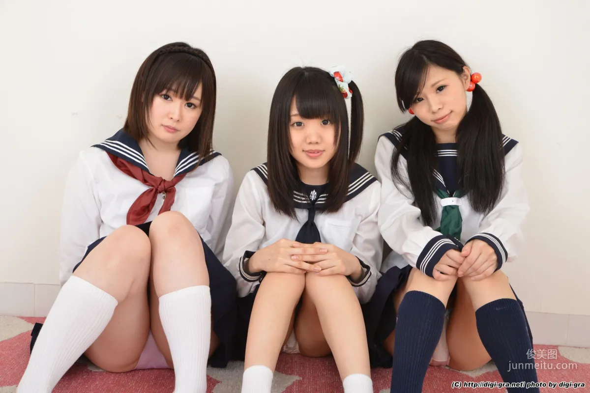 夏乃ひまわり+ 一乃瀬るりあ+瀬戸愛莉 tsu∞na∞gu Set02 [LovePop] 寫真集 19