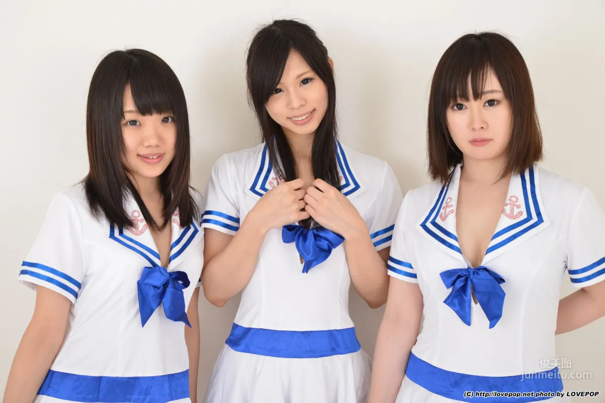 瀬戸愛莉&夏乃ひまわり&一乃瀬るりあ tsu∞na∞gu Set01 [LovePop] 寫真集 3