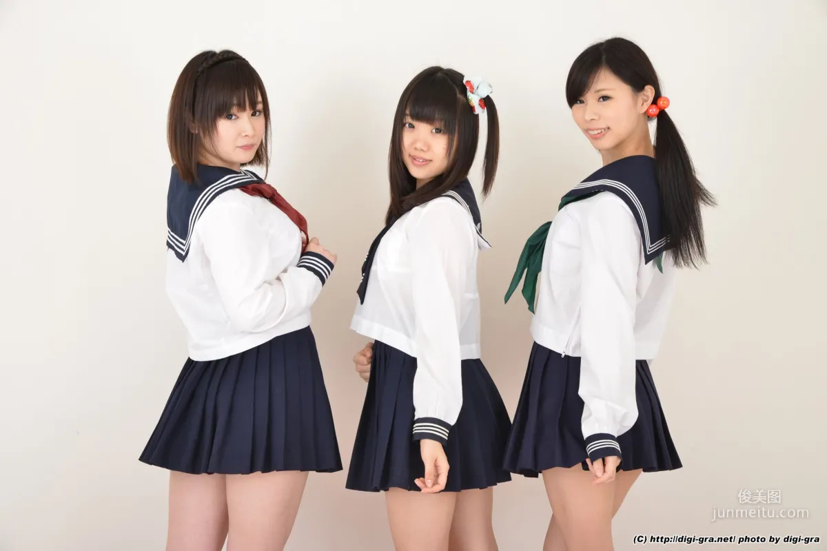 夏乃ひまわり+ 一乃瀬るりあ+瀬戸愛莉 tsu∞na∞gu Set02 [LovePop] 寫真集 11