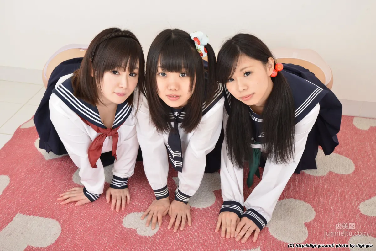 夏乃ひまわり+ 一乃瀬るりあ+瀬戸愛莉 tsu∞na∞gu Set02 [LovePop] 寫真集 29