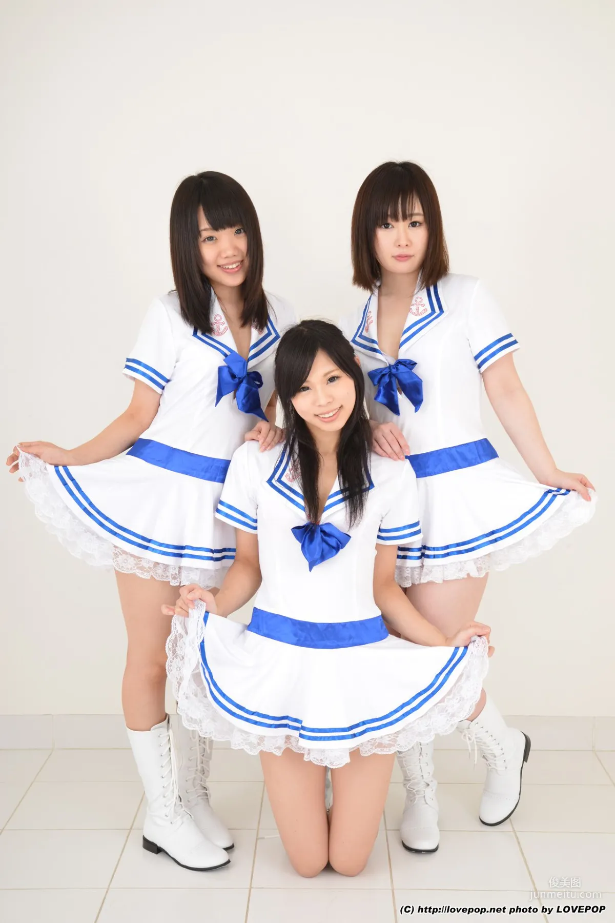 瀬戸愛莉&夏乃ひまわり&一乃瀬るりあ tsu∞na∞gu Set01 [LovePop] 寫真集 39