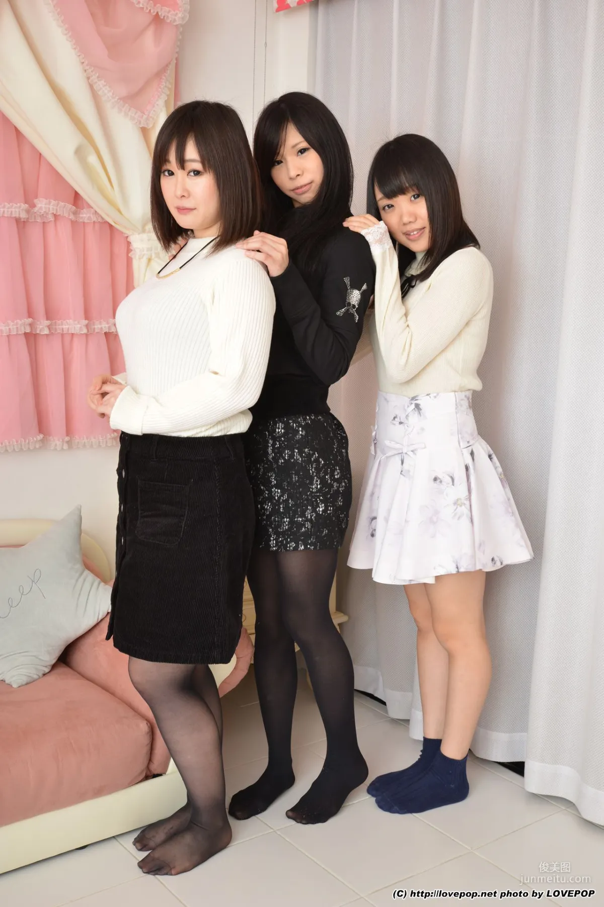 夏乃ひまわり&一乃瀬るりあ&瀬戸愛莉 tsu∞na∞gu Set03 [LovePop] 寫真集 15