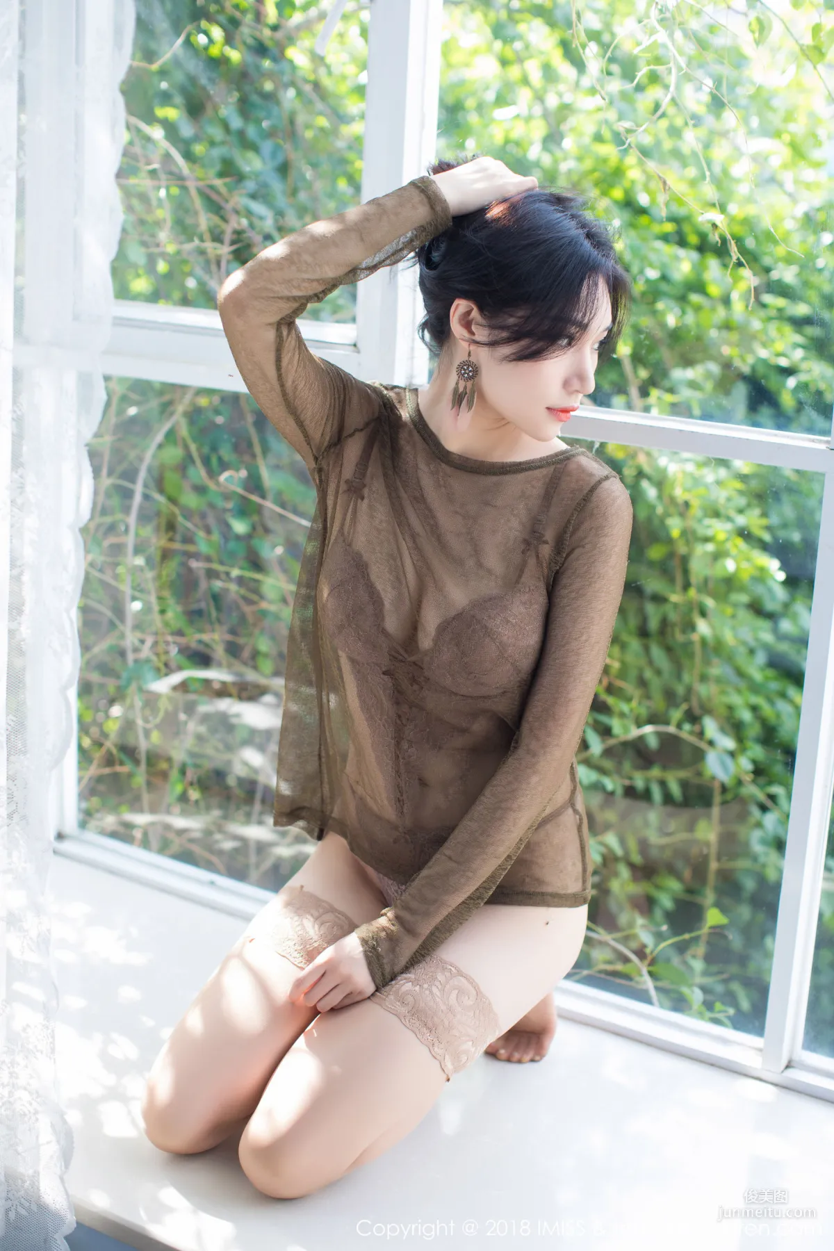 Xiaohuli Sica, The Ultimate Temptation Stockings and Beautiful Legs Series [IMISS] Vol.218 Photo Set photo 19