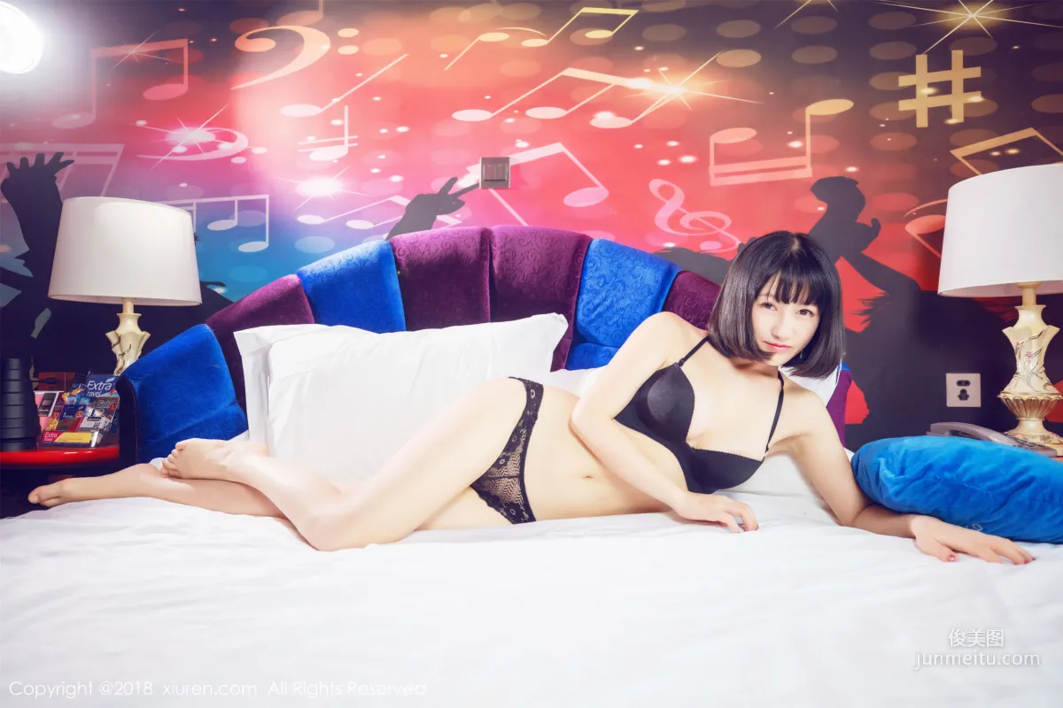 Xiao Tange 'See-Through Lace Lingerie + Maid Outfit + Seductive Secretary OL' [XiuRen] No.933 Photo Set photo 8
