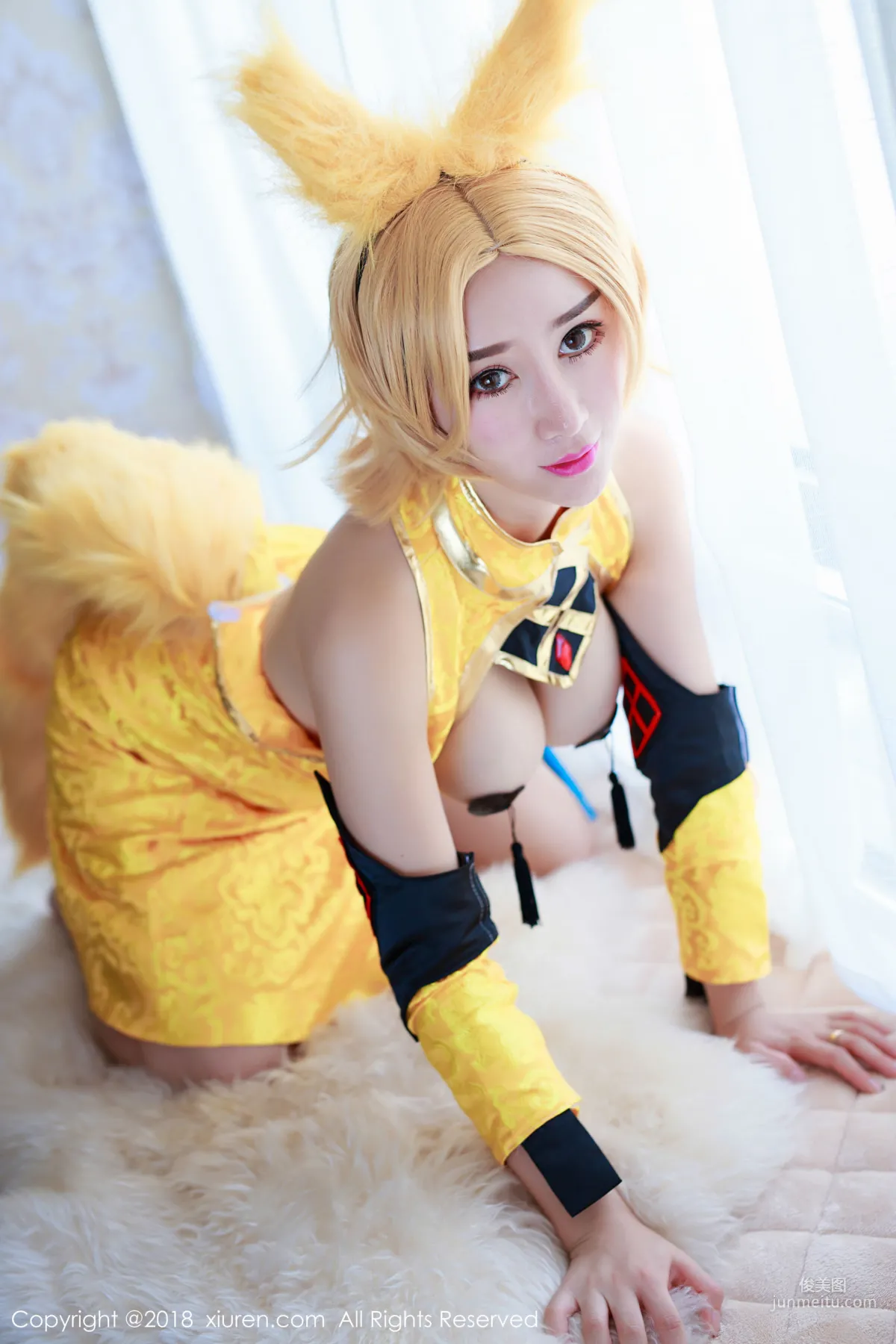 Zou Jingjing Queen 'Honor of Kings Daji COS' [XiuRen] No.937 Photo Set photo 5