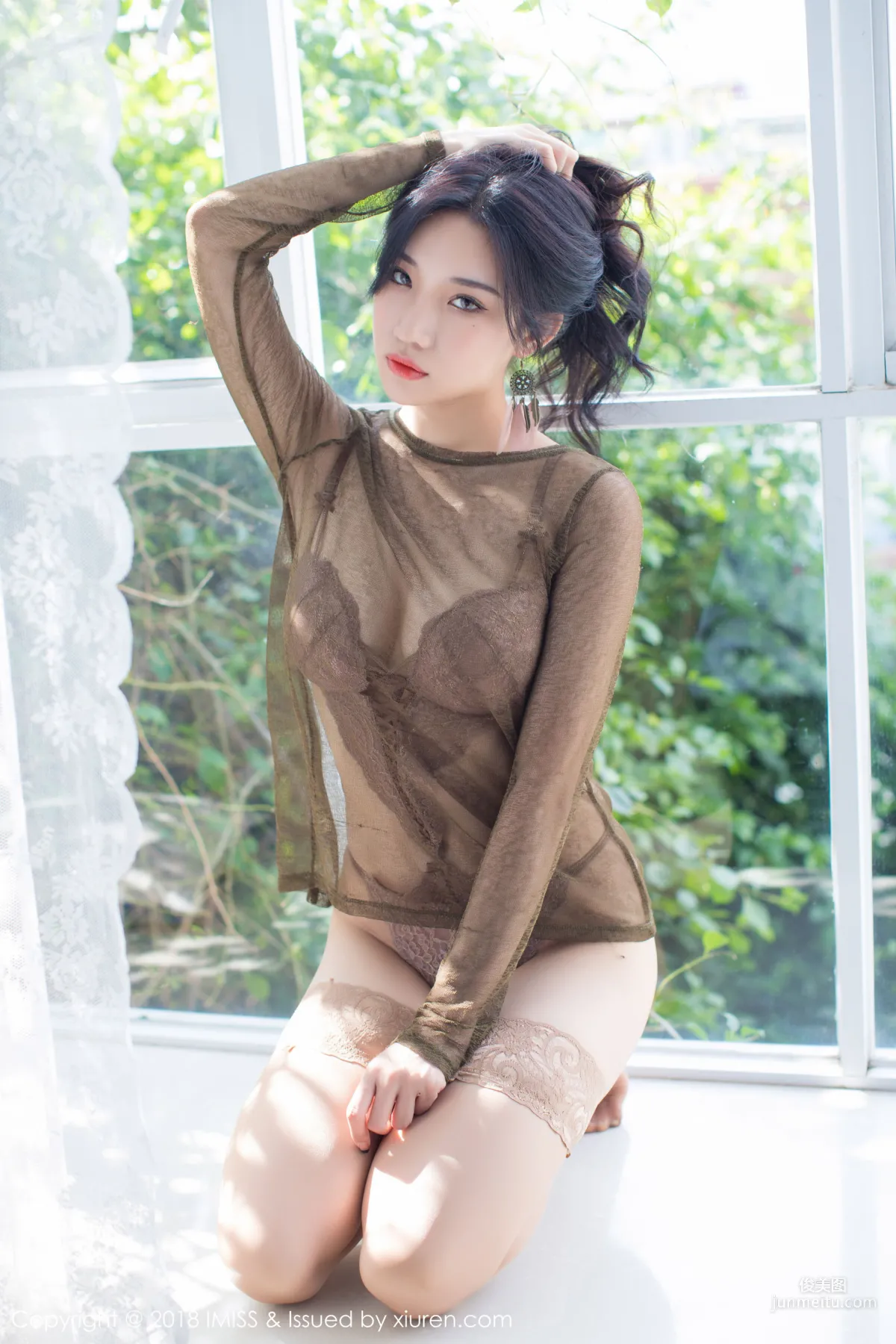 Xiaohuli Sica, The Ultimate Temptation Stockings and Beautiful Legs Series [IMISS] Vol.218 Photo Set photo 20