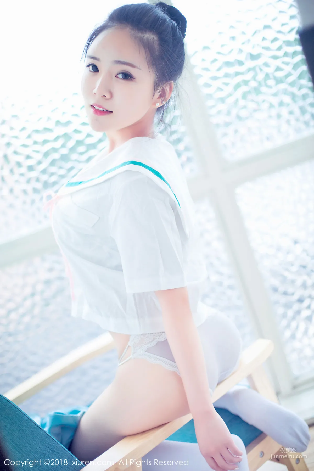 Hong Qiqiu Baby Face and Big Bust Innocent Little Girl [XiuRen] No.932 Photo Set photo 16