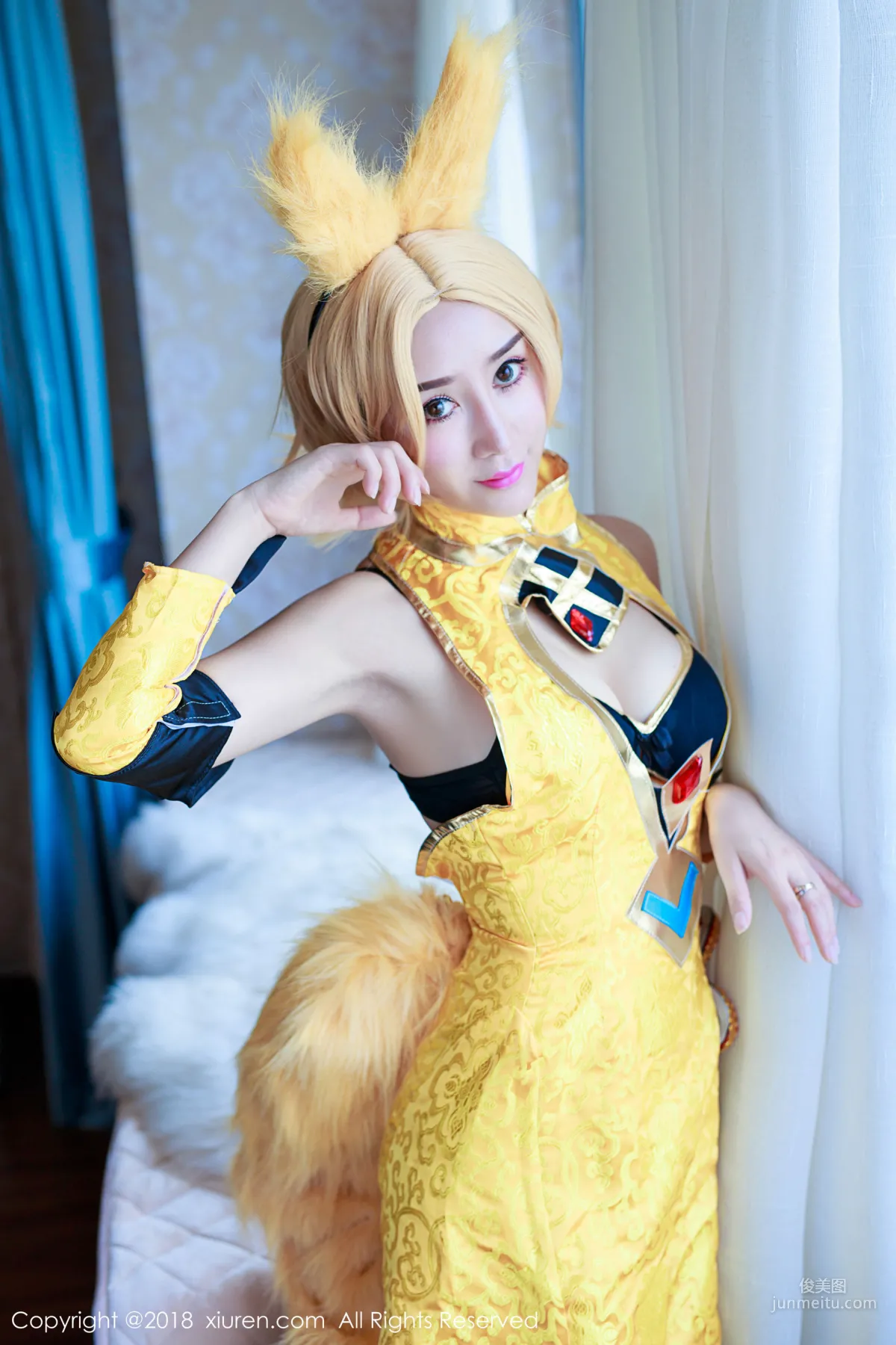Zou Jingjing Queen 'Honor of Kings Daji COS' [XiuRen] No.937 Photo Set photo 7