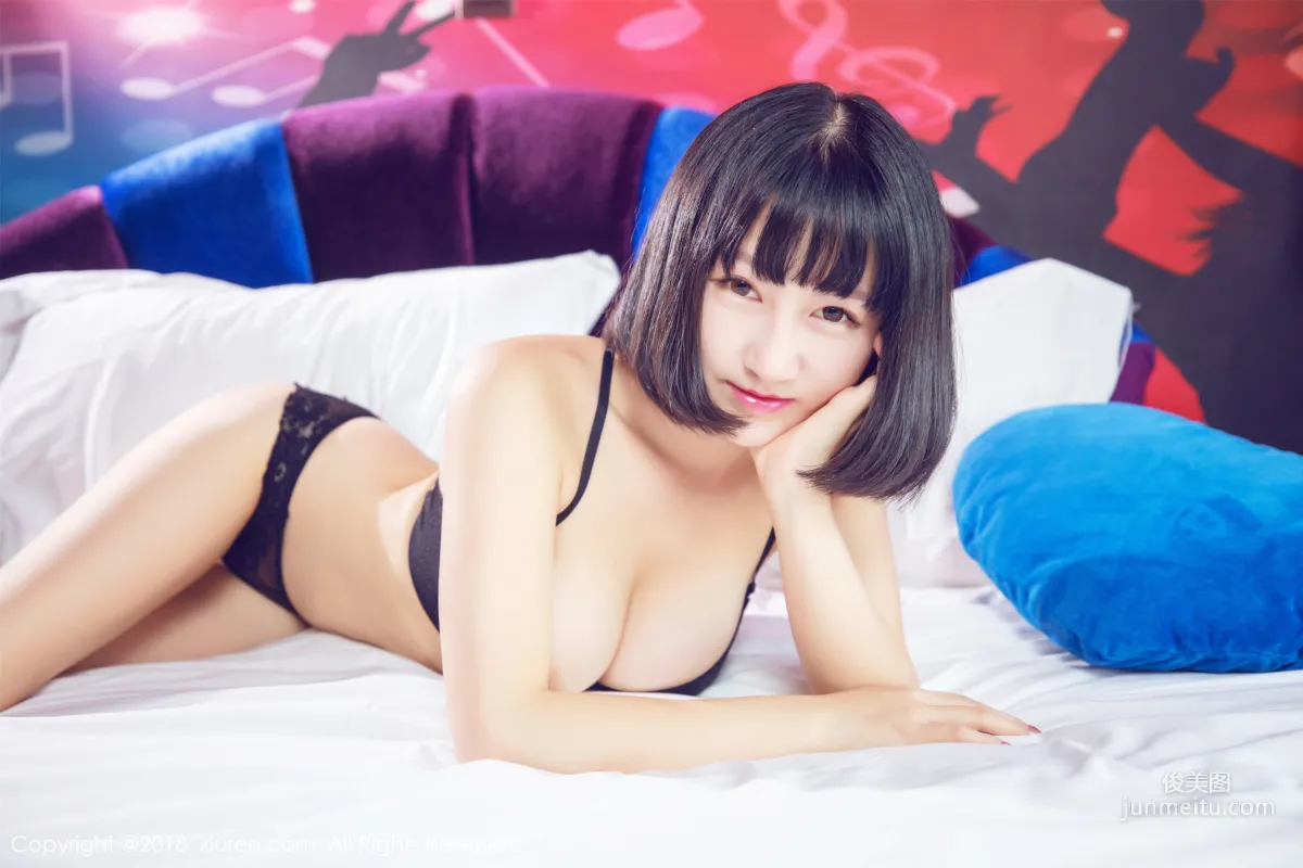 Xiao Tange 'See-Through Lace Lingerie + Maid Outfit + Seductive Secretary OL' [XiuRen] No.933 Photo Set photo 6