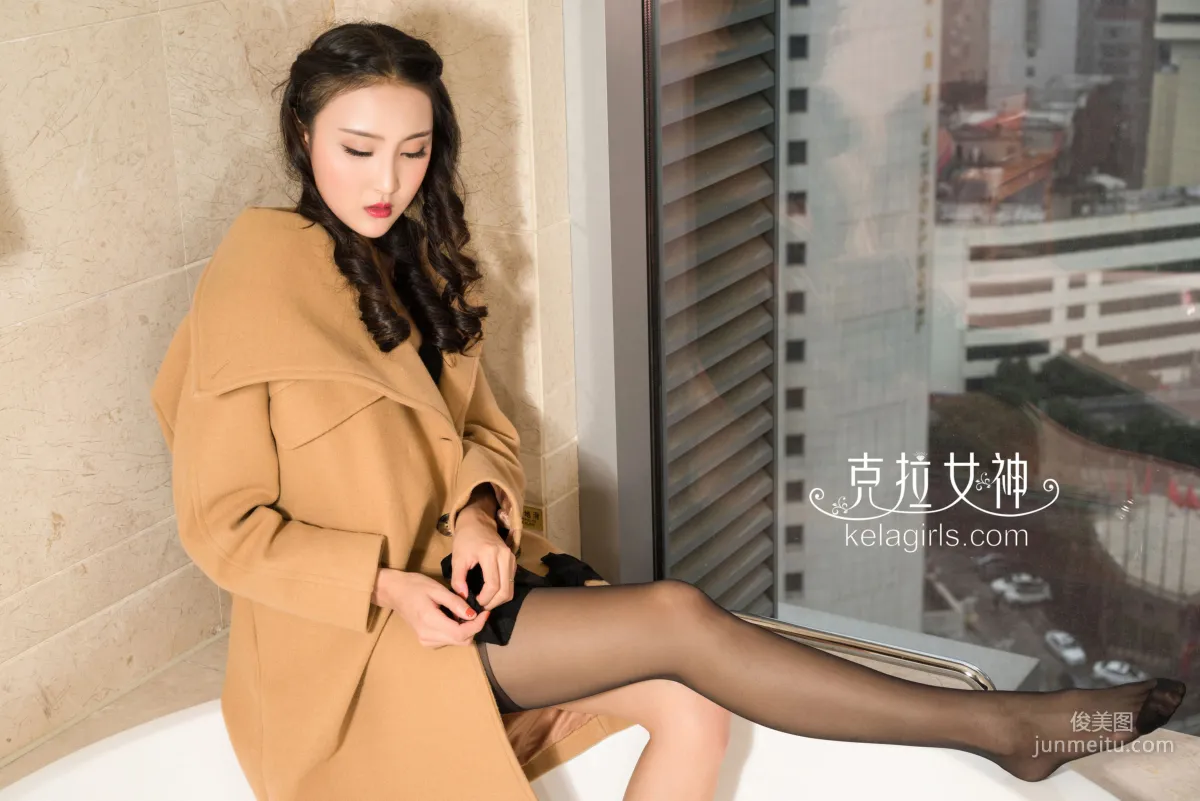 夏可木子《剥丝猫》 [克拉女神Kelagirls] 写真集7