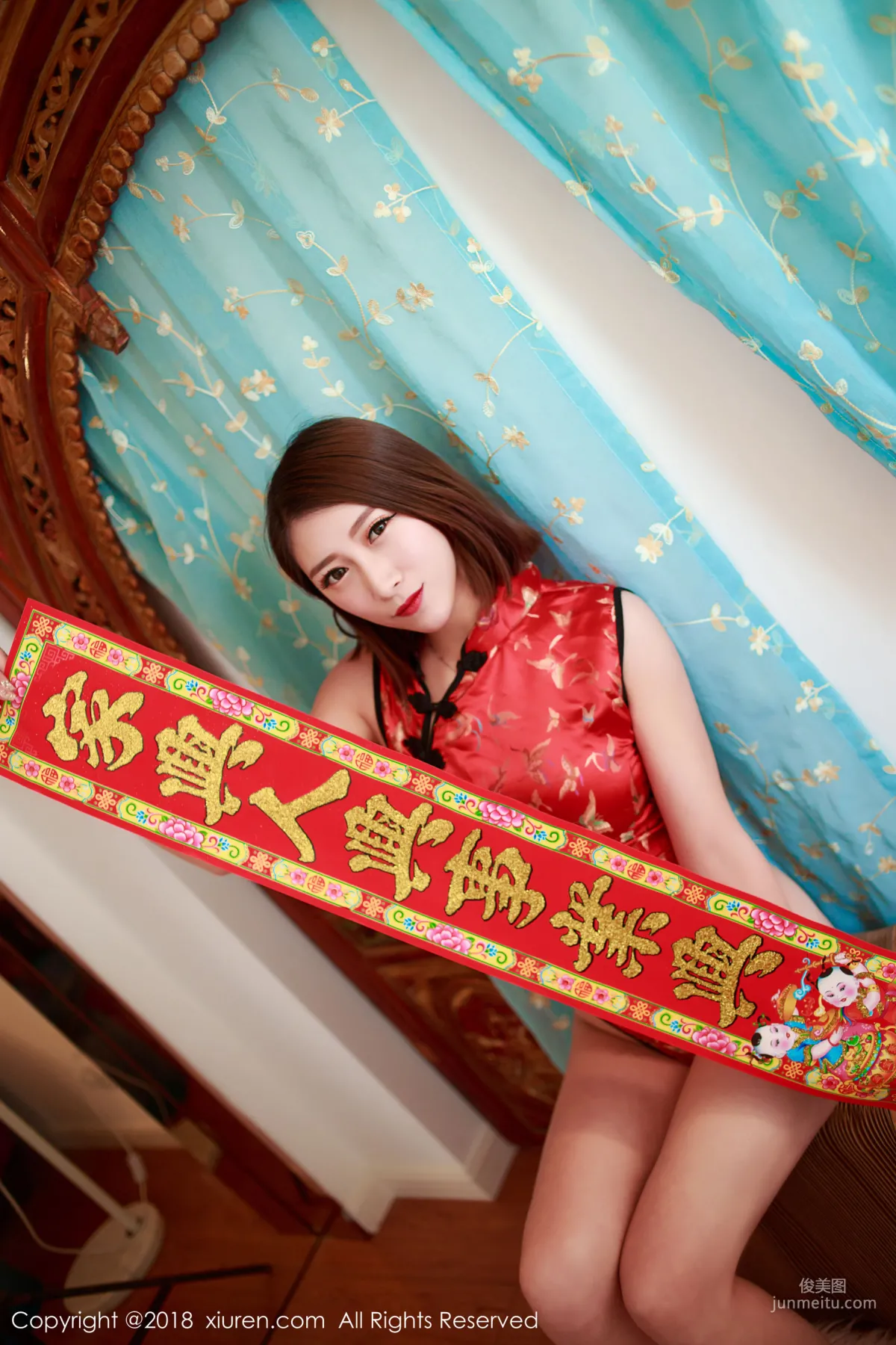 Model @Du Huahua New Spring Photo Special [XiuRen] No.914 Photo Set photo 31